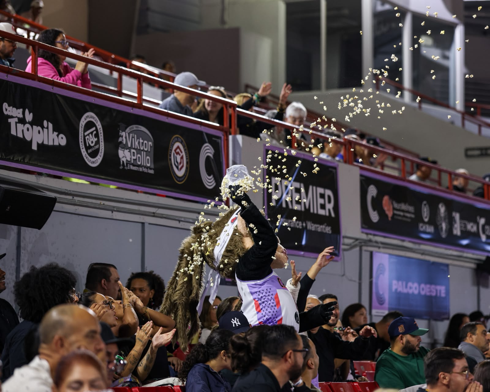 Celebración con la fanaticada