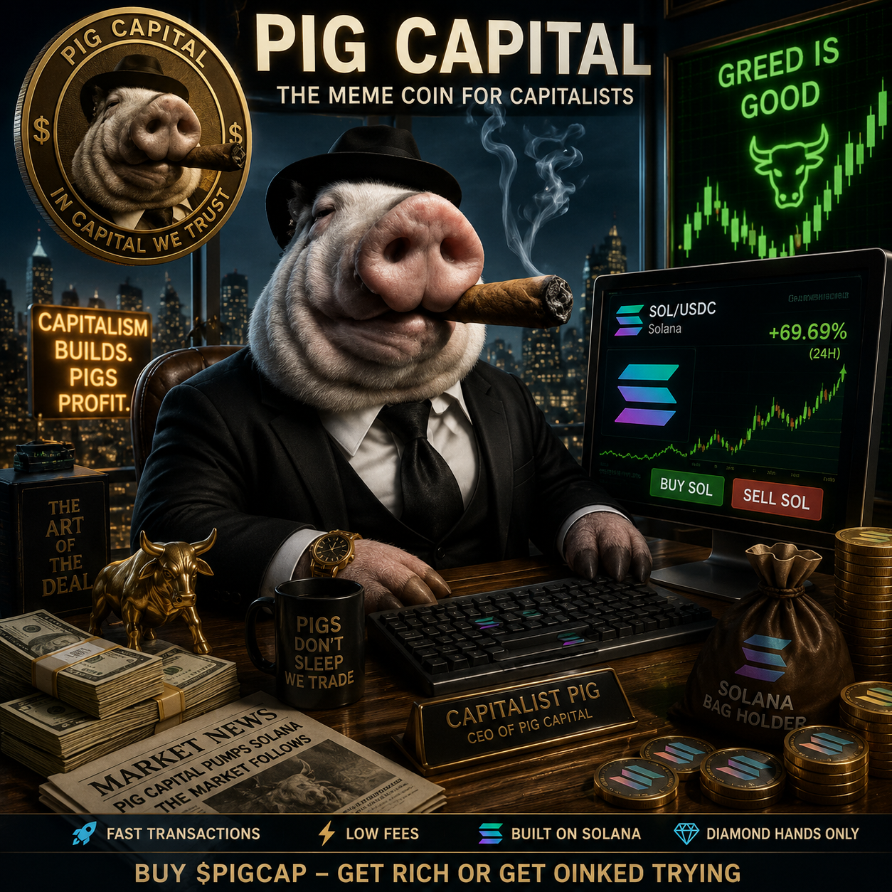 Pig Capital Background