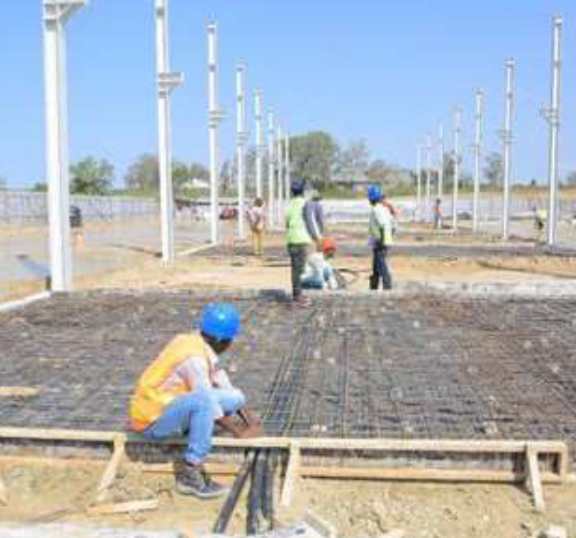 CONSTRUCTION OF TRACTOR ASSEMBLY PLANT AT KIBAHA