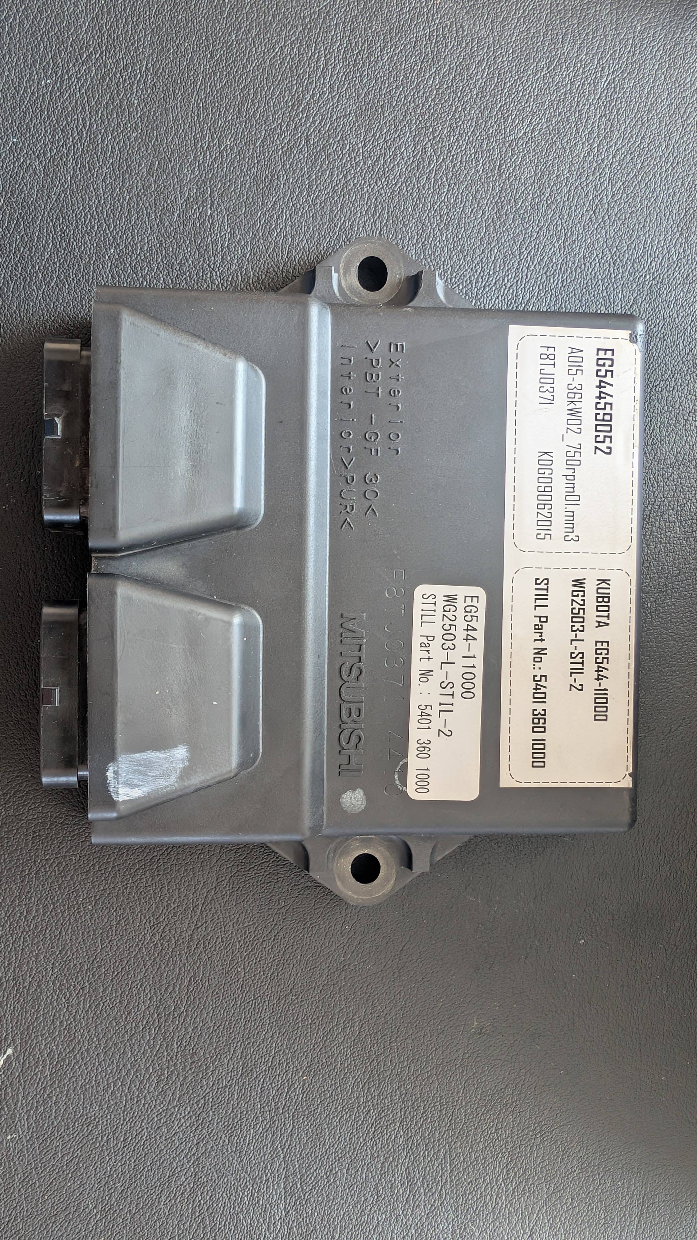 Sterownik Mitsubishi EG544-11000 do silnika Kubota WG2503-L – widok z przodu, nr STILL 5401 360 1000