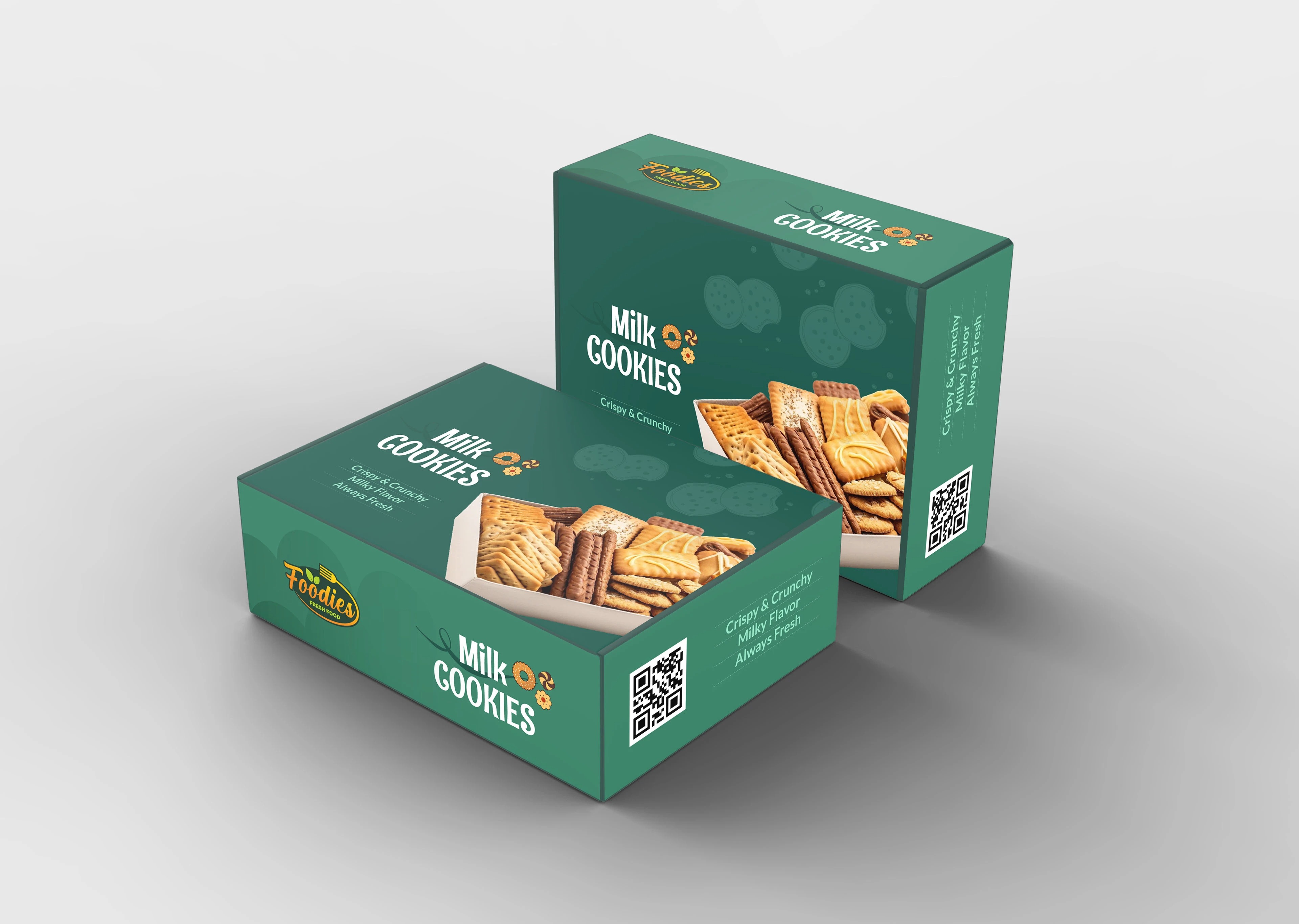 Milk Cookies Packaging