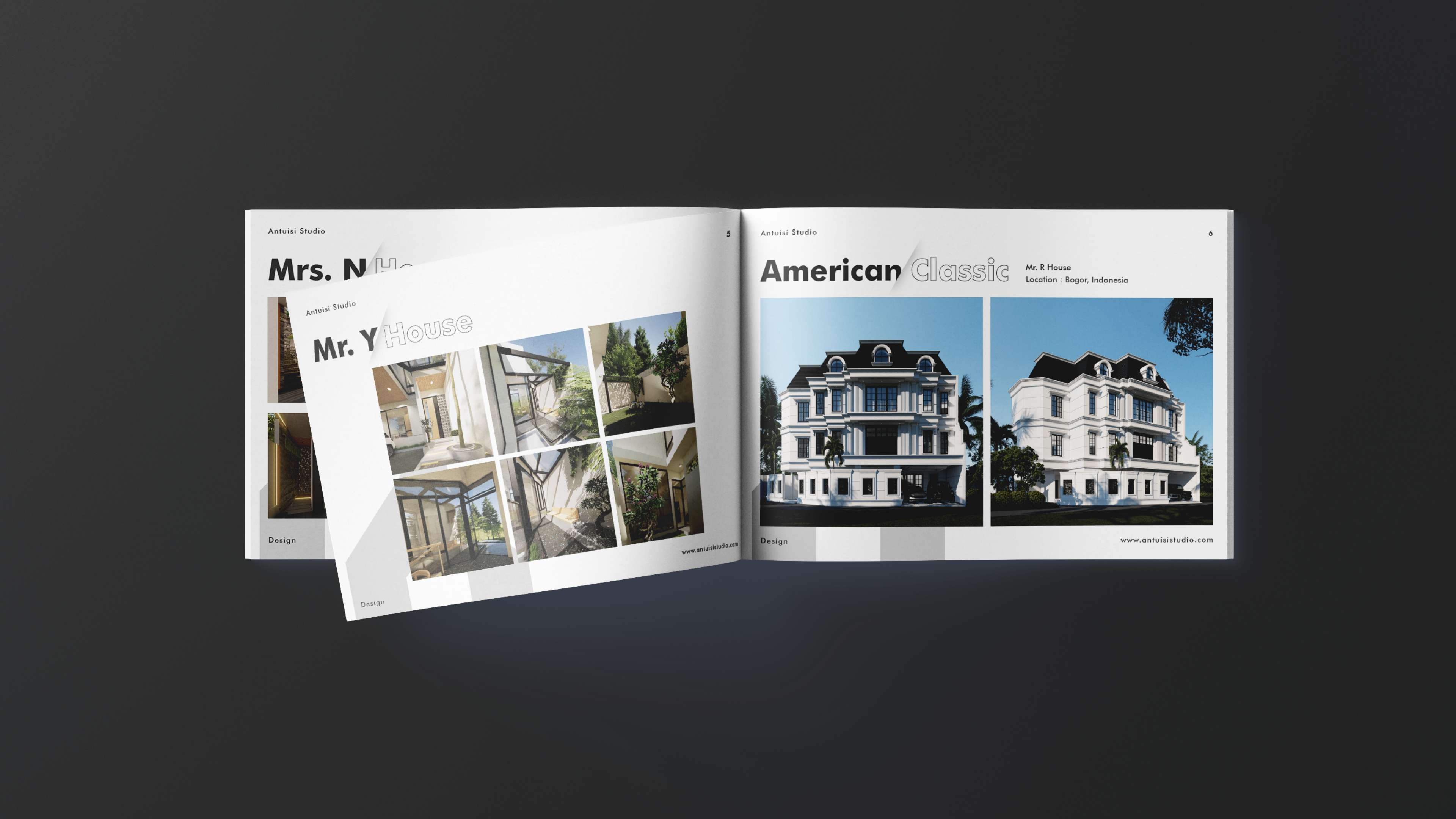 Antuisi Studio portfolio project
