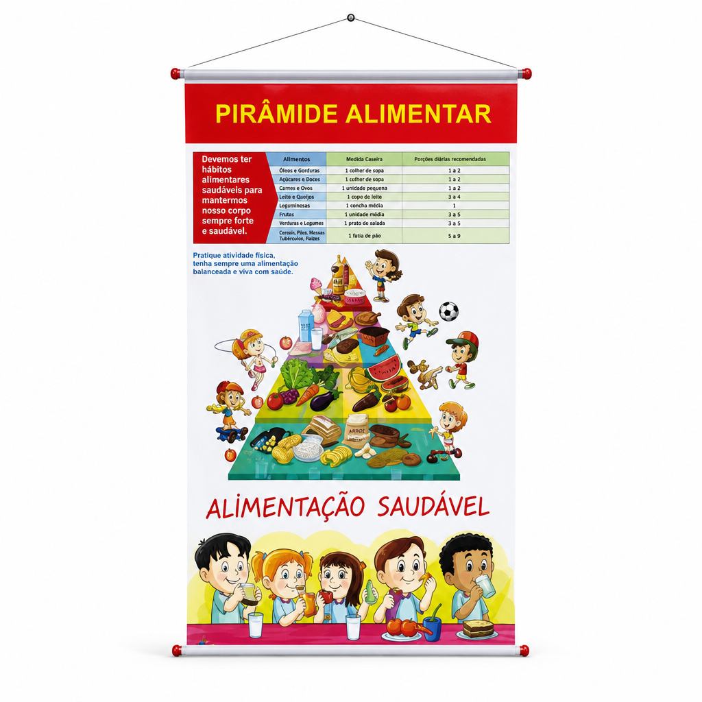 Painel Pirâmide Alimentar