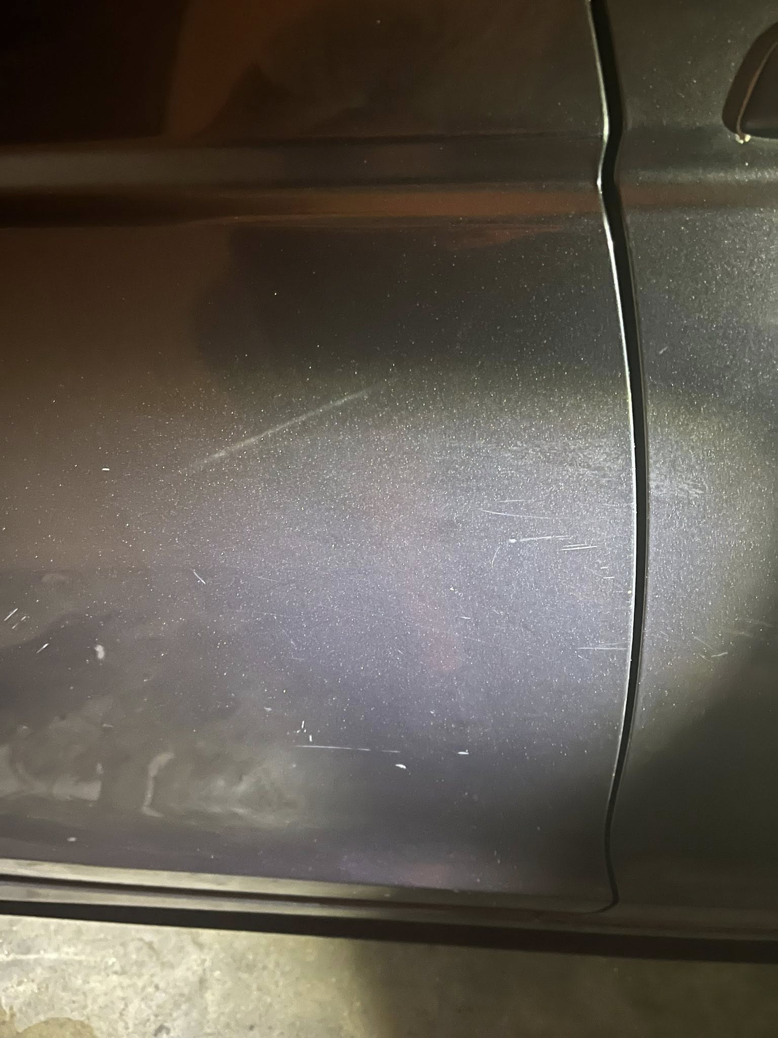 Door Panel Correction - Before