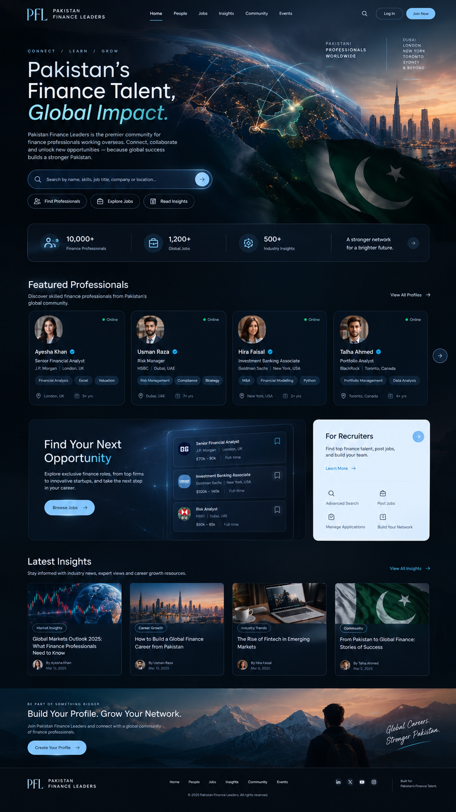 Pakistan Finance Leaders global network across Pakistan and the world