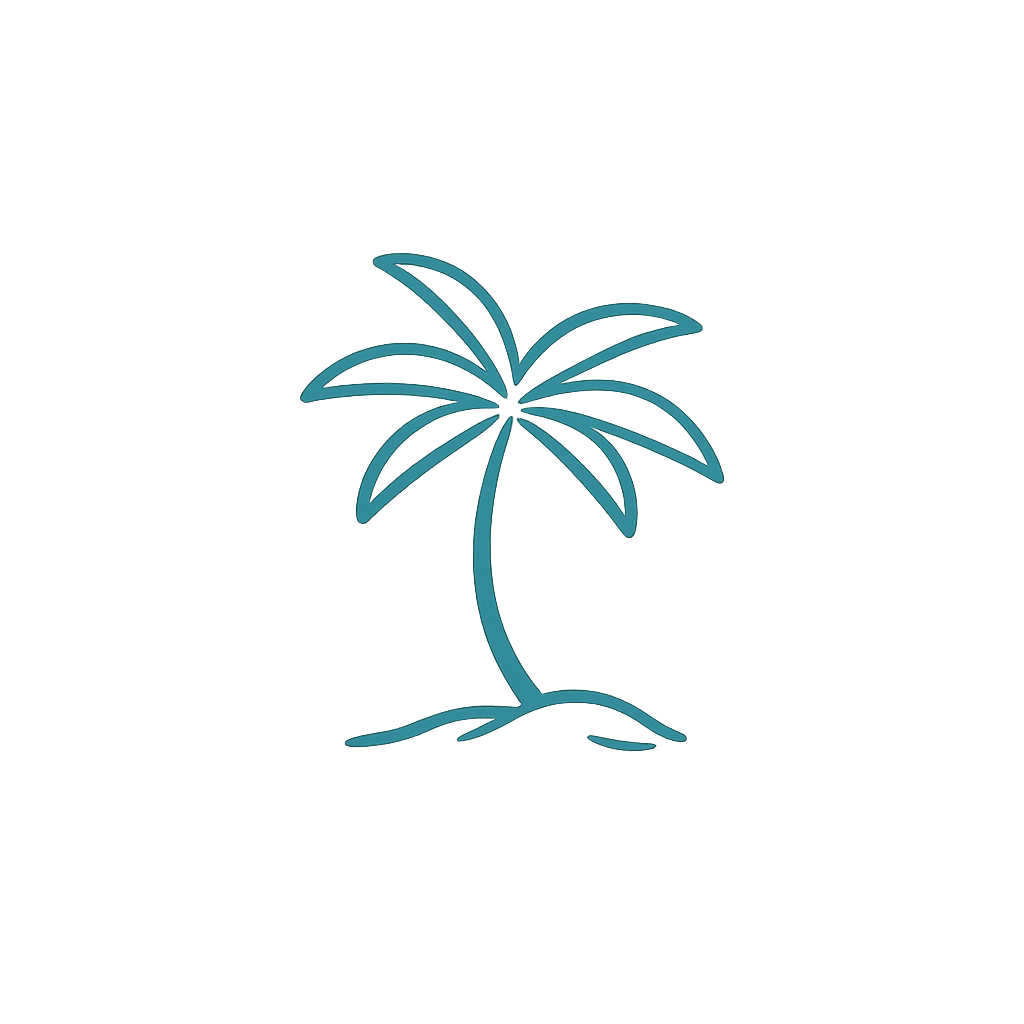 Palm tree symbol