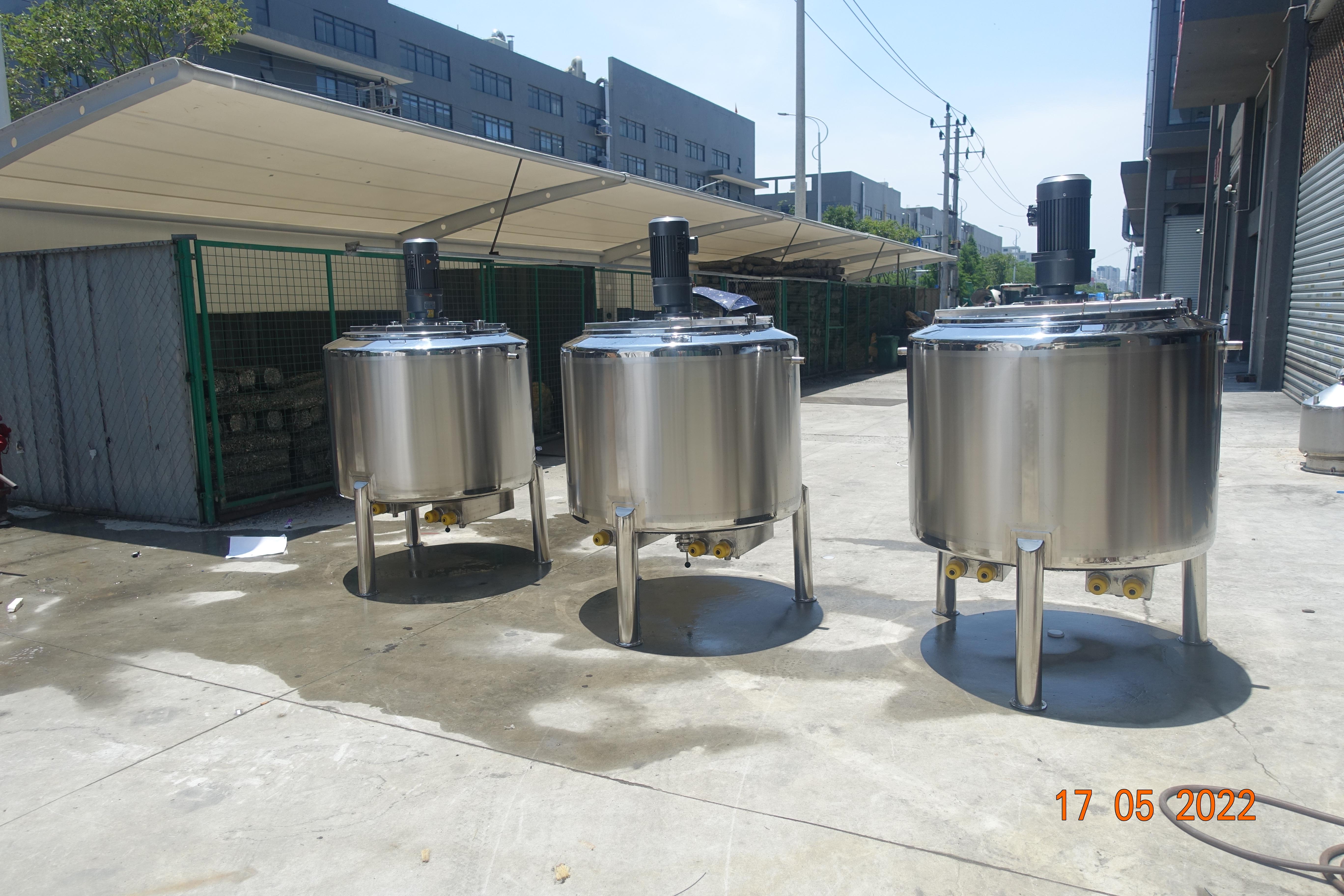 Pasteurization Tanks