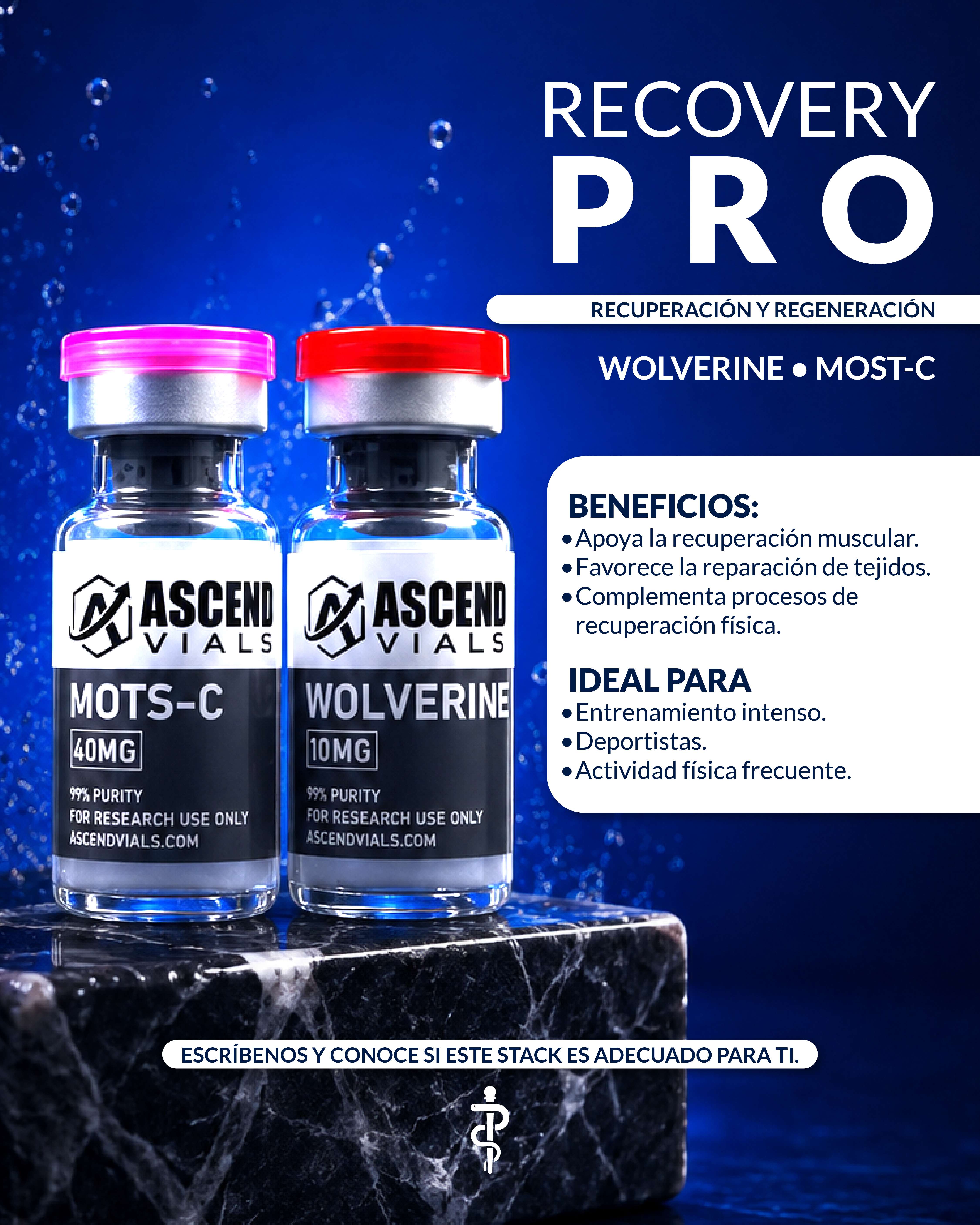 Stack RECOVERY PRO - Ascend Vials