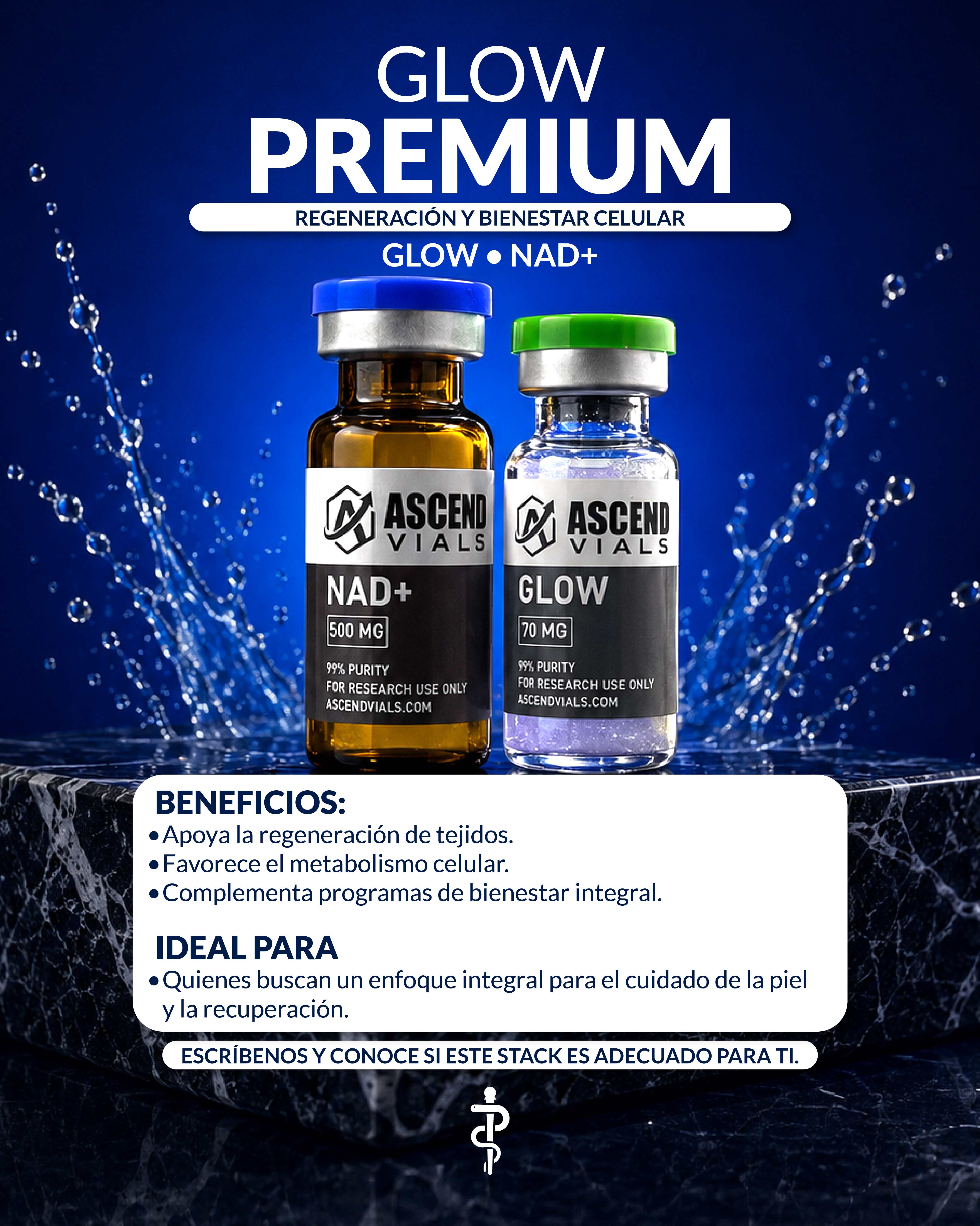 Stack GLOW PREMIUM - Ascend Vials