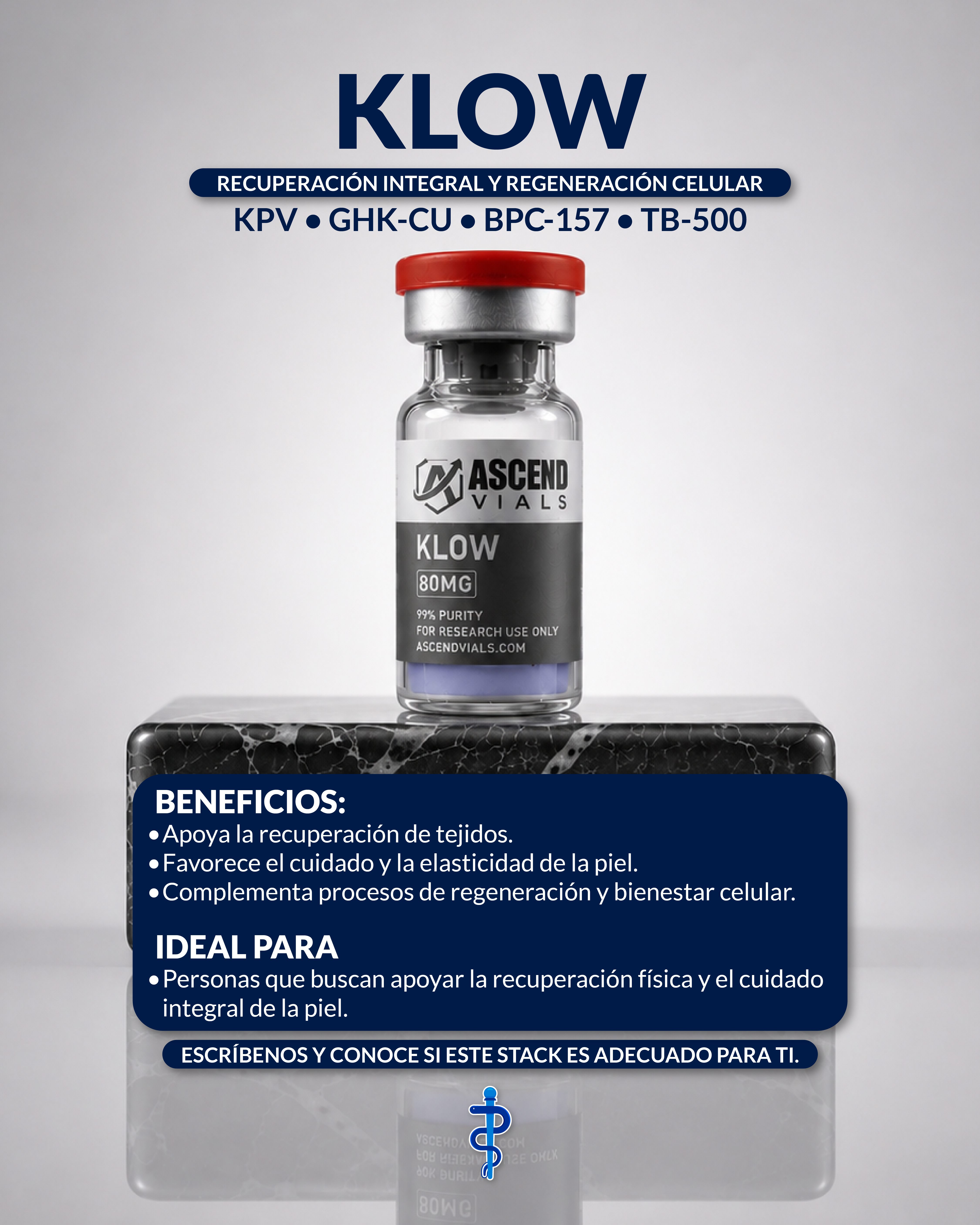 Stack KLOW - Ascend Vials