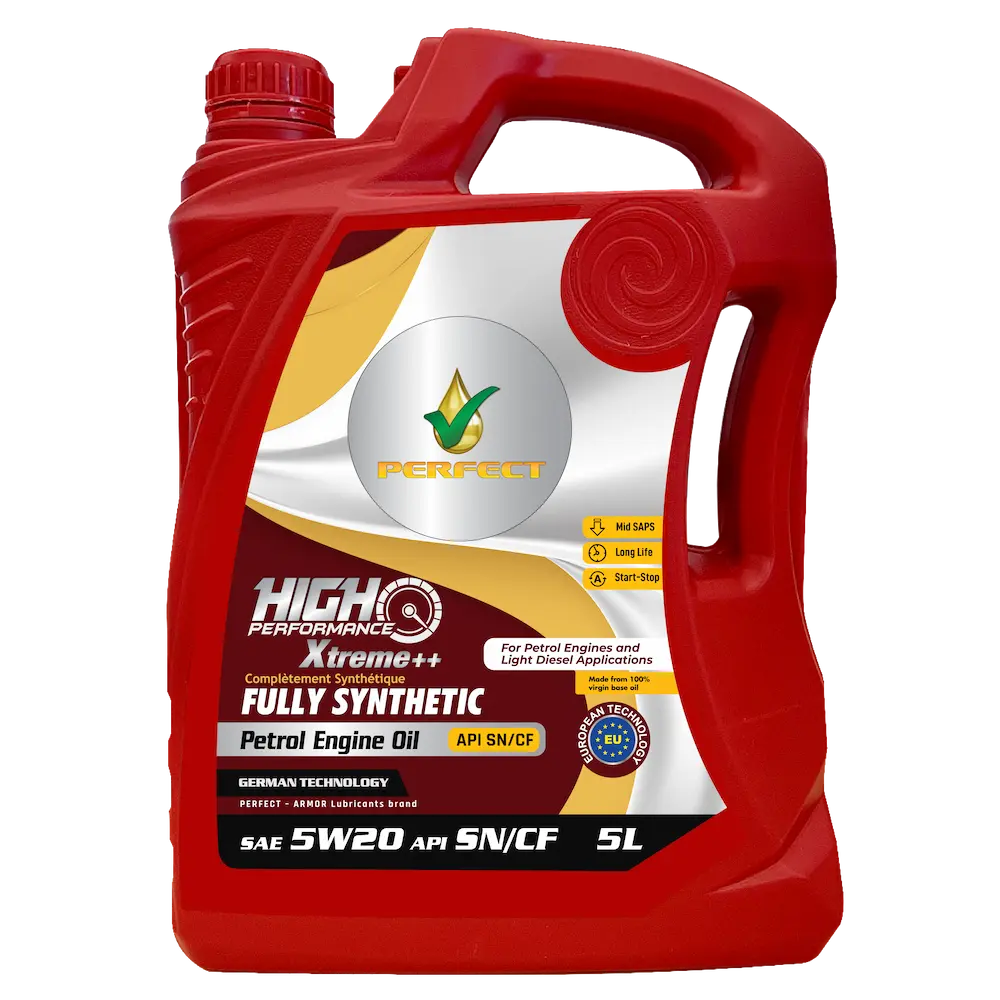 High Performance Xtreme++ Fully Synthetic Petrol Engine Oil SAE 5W20 API SN/CF
