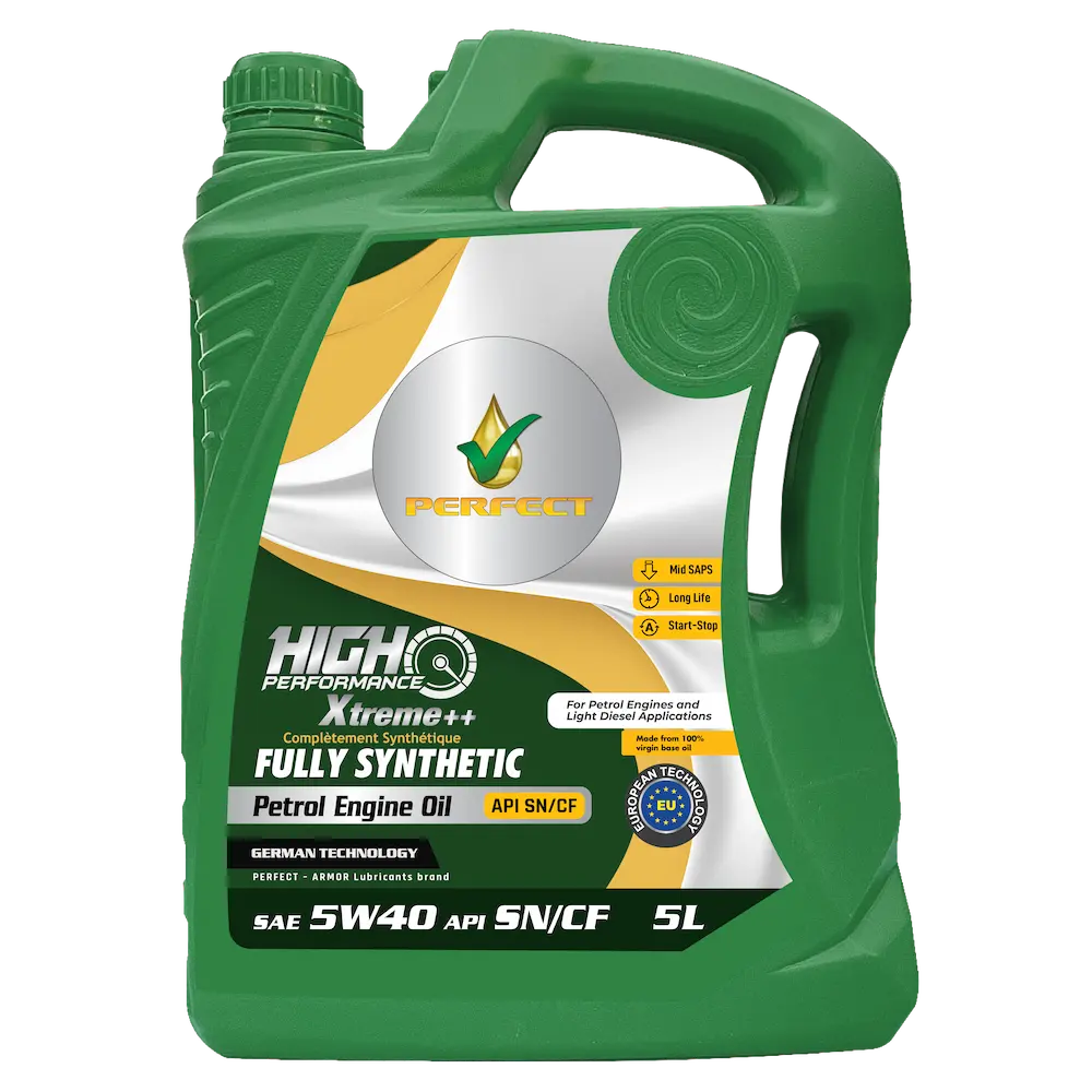 High Performance Xtreme++ Fully Synthetic Petrol Engine Oil SAE 5W40 API SN/CF