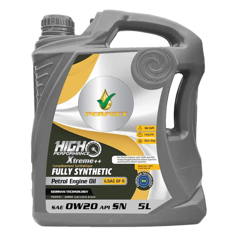 High Performance Xtreme++ Fully Synthetic Petrol Engine Oil SAE 0W20 API SN ILSAC GF-5