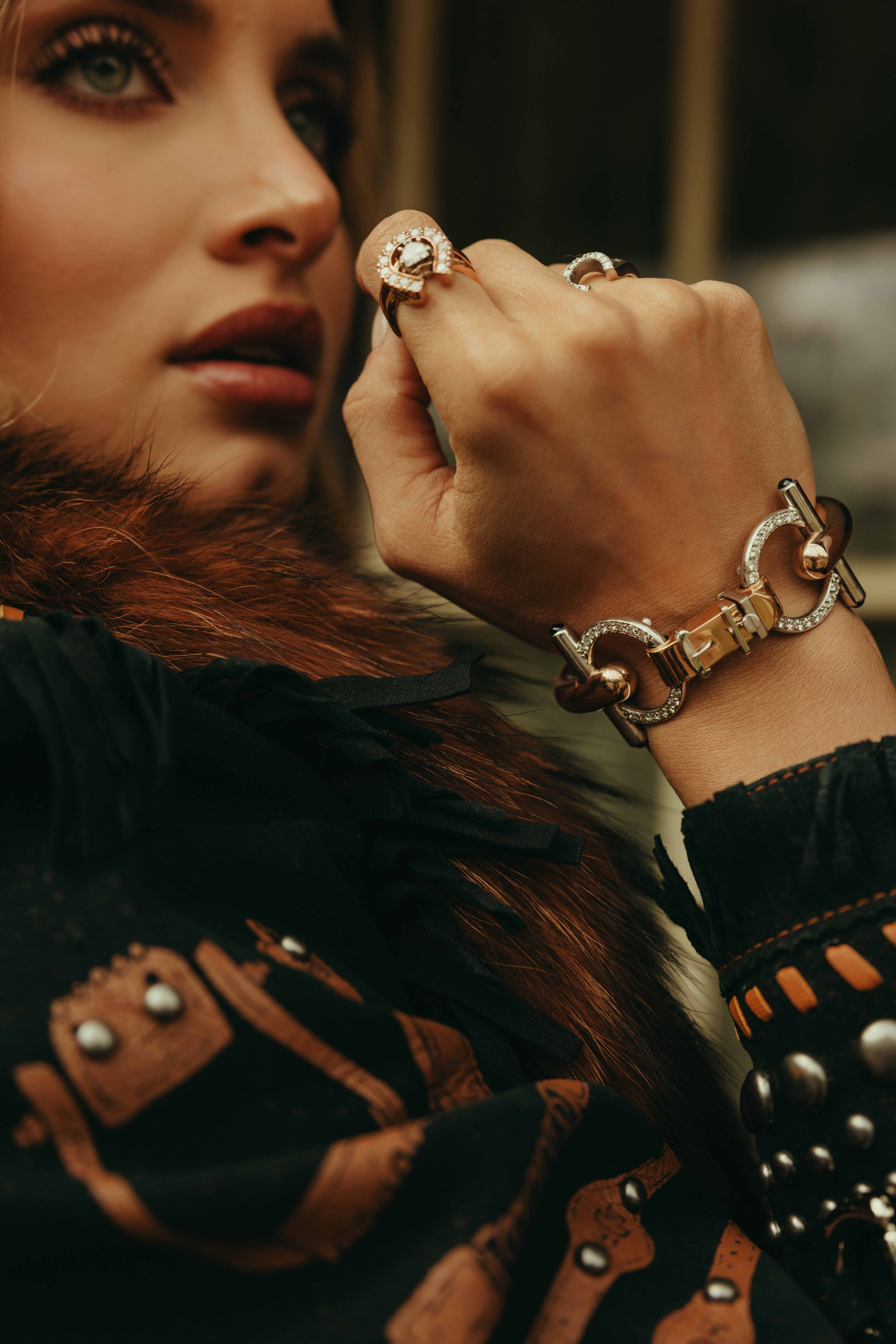 Jewelry and western fashion details