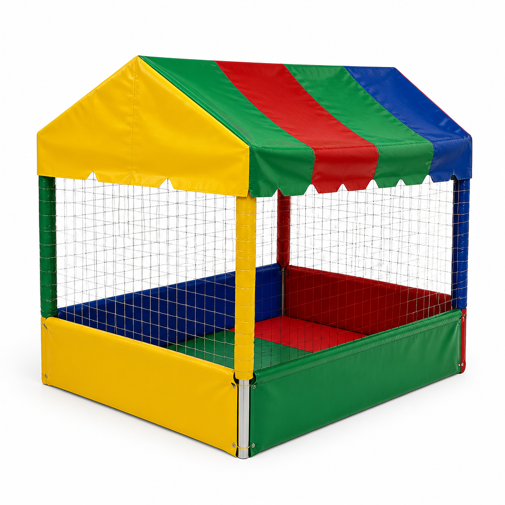 Piscina de Bolinhas Colorida 1,10×1,10