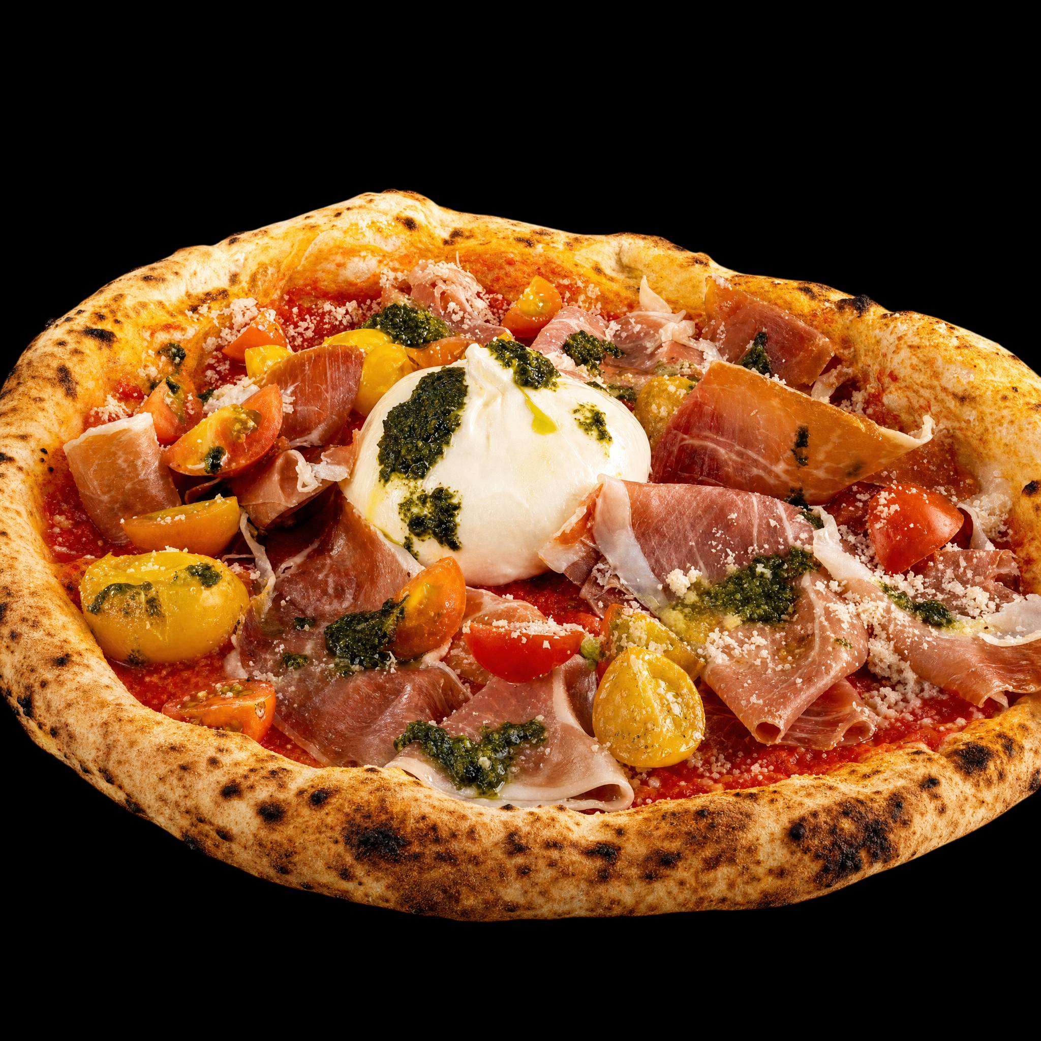 Pizza Muerte por Burrata