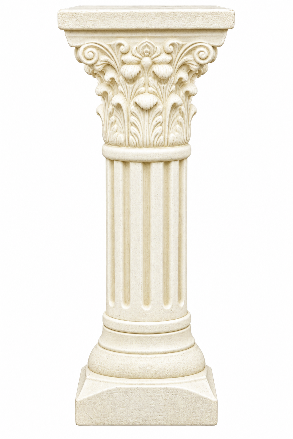 Plaster Decorative Pillar, 30in.