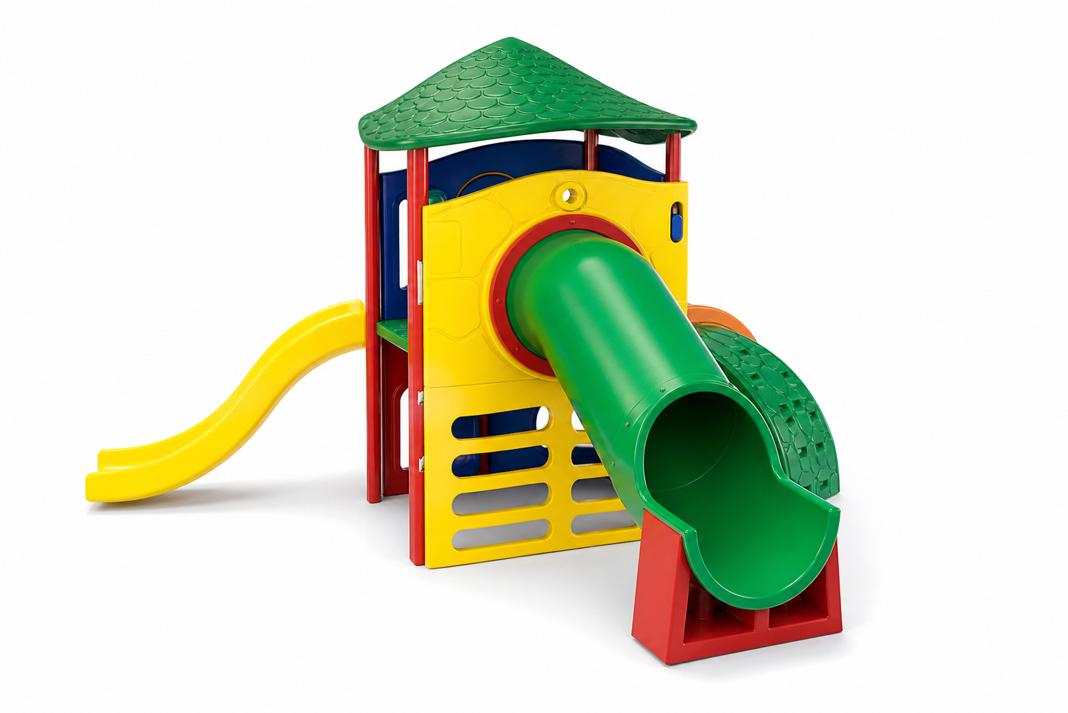 Play Modular Big Climber I com Telhado e Escorregador Tubo
