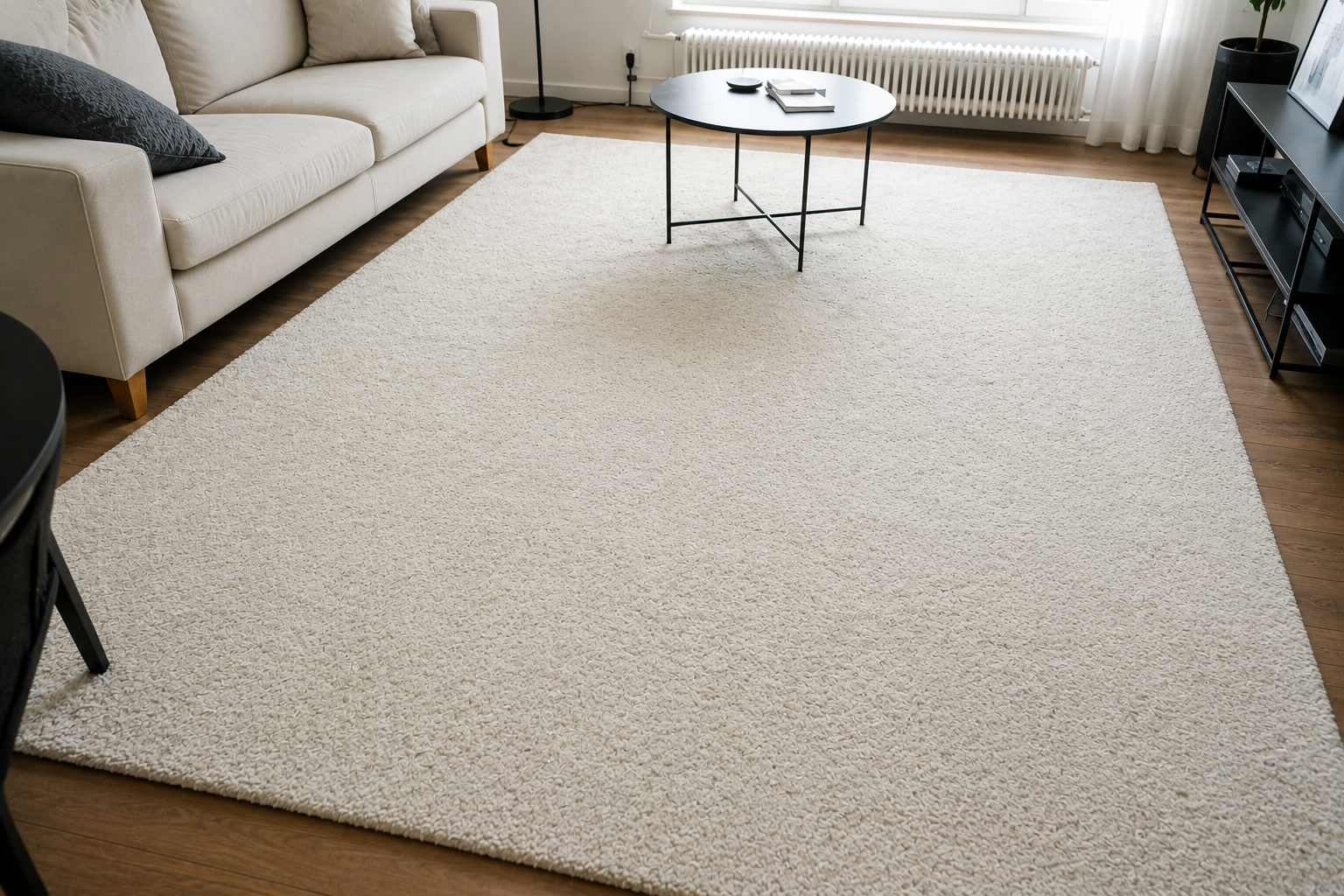 Nachher - Teppich nach professioneller Tiefenreinigung