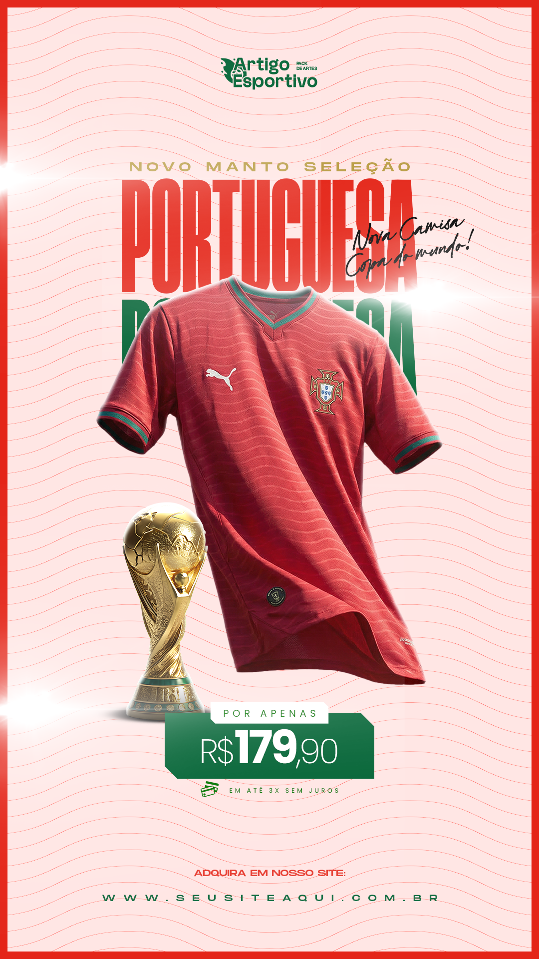 Arte Selecao Portuguesa