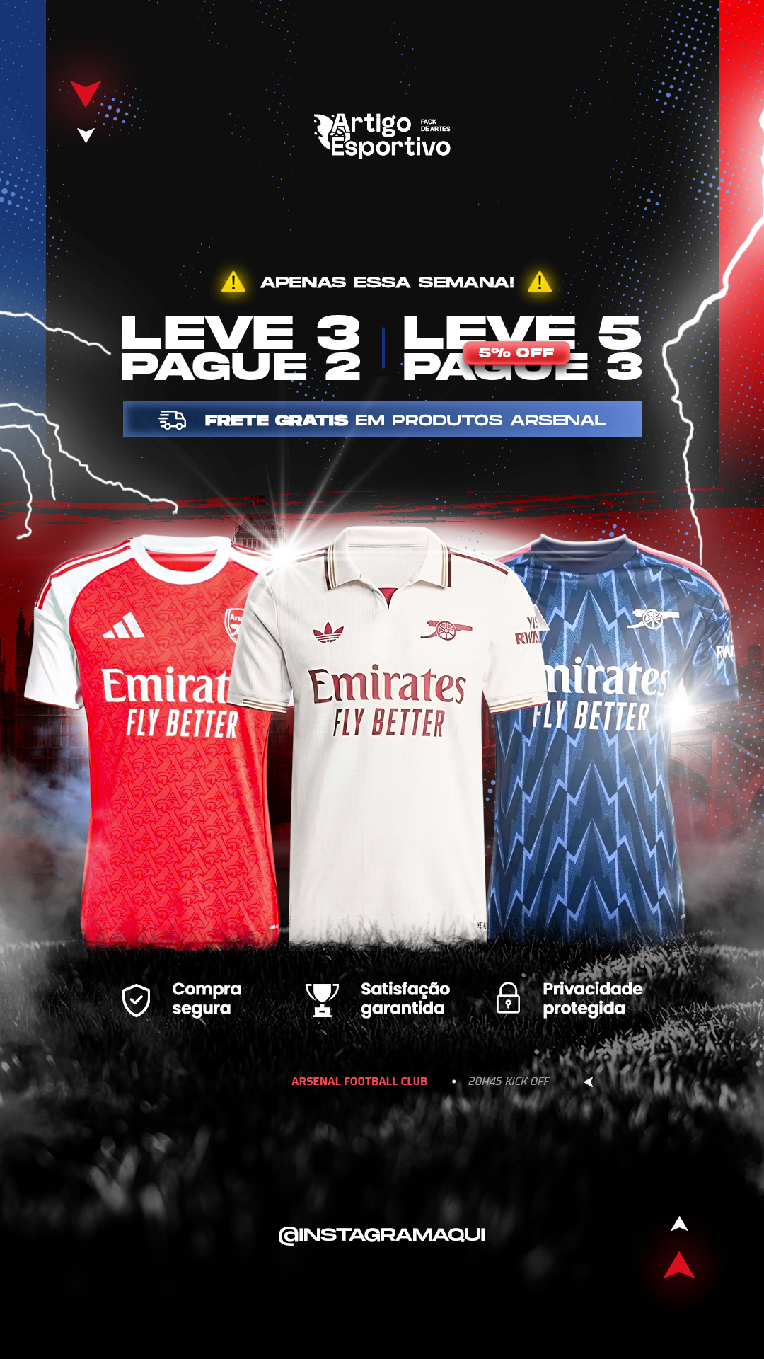 Banner Arsenal Promocao