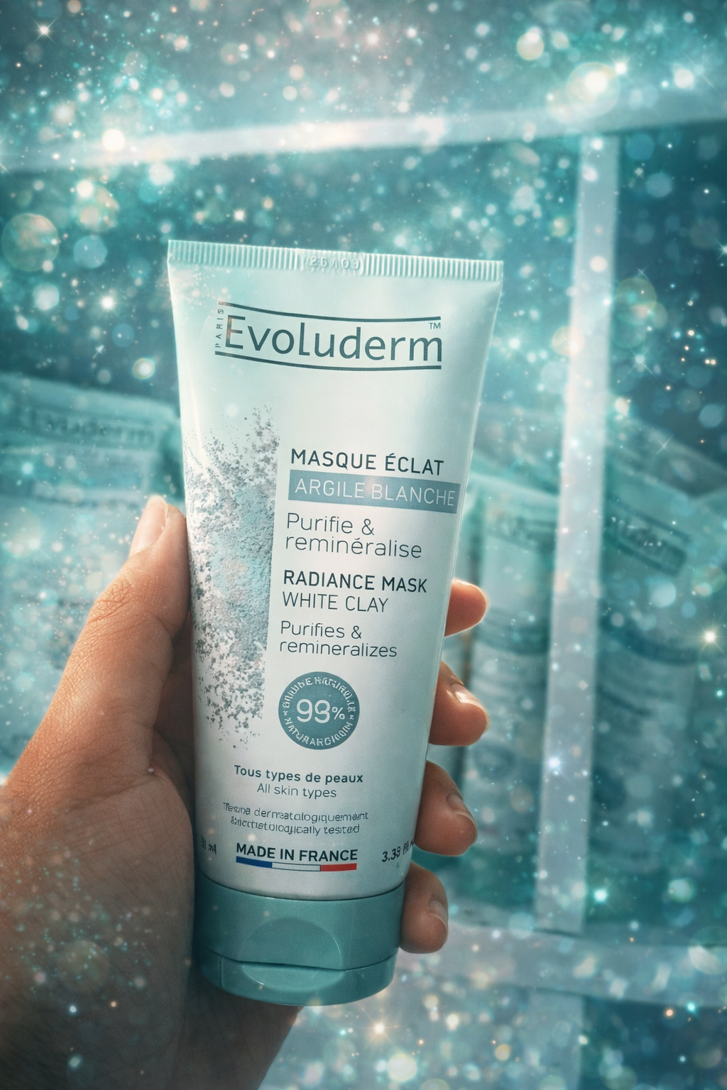 Masque Éclat Argile Blanche Reminéralisant