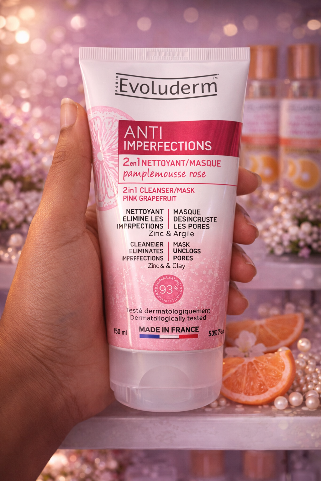 Anti-Imperfections 2en1 Nettoyant/Masque