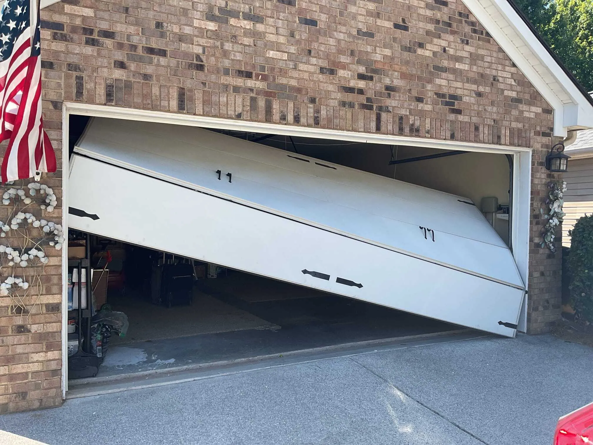 Garage Door Off-Track Repair in Milton, GA