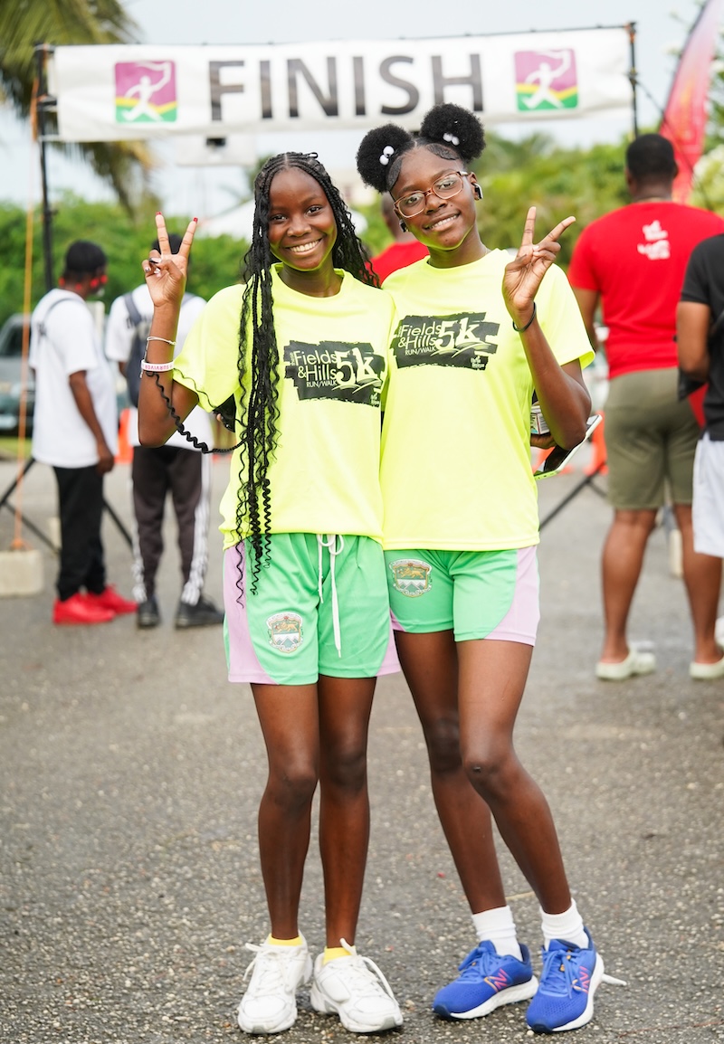 Young participants celebrating