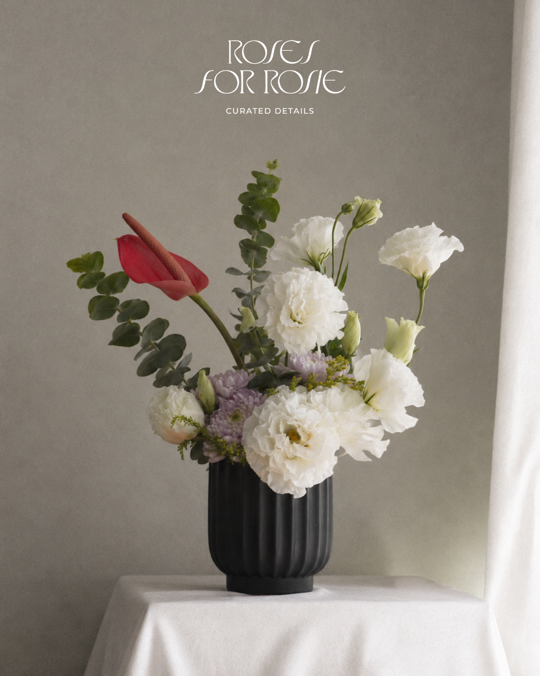 Museo - Arreglo floral de Roses for Rosie para entrega en Toluca y Metepec