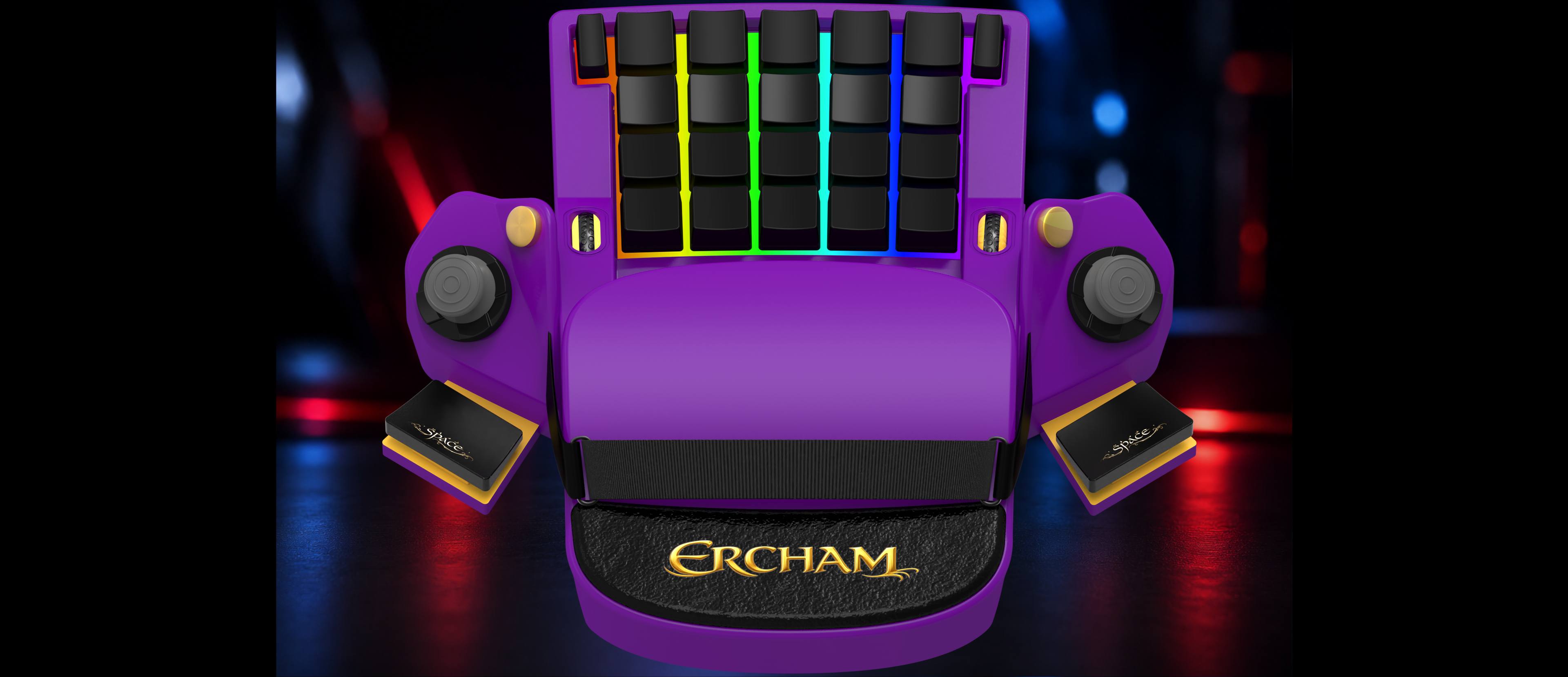 ERCHAM MK1 - Royal Purple Front View