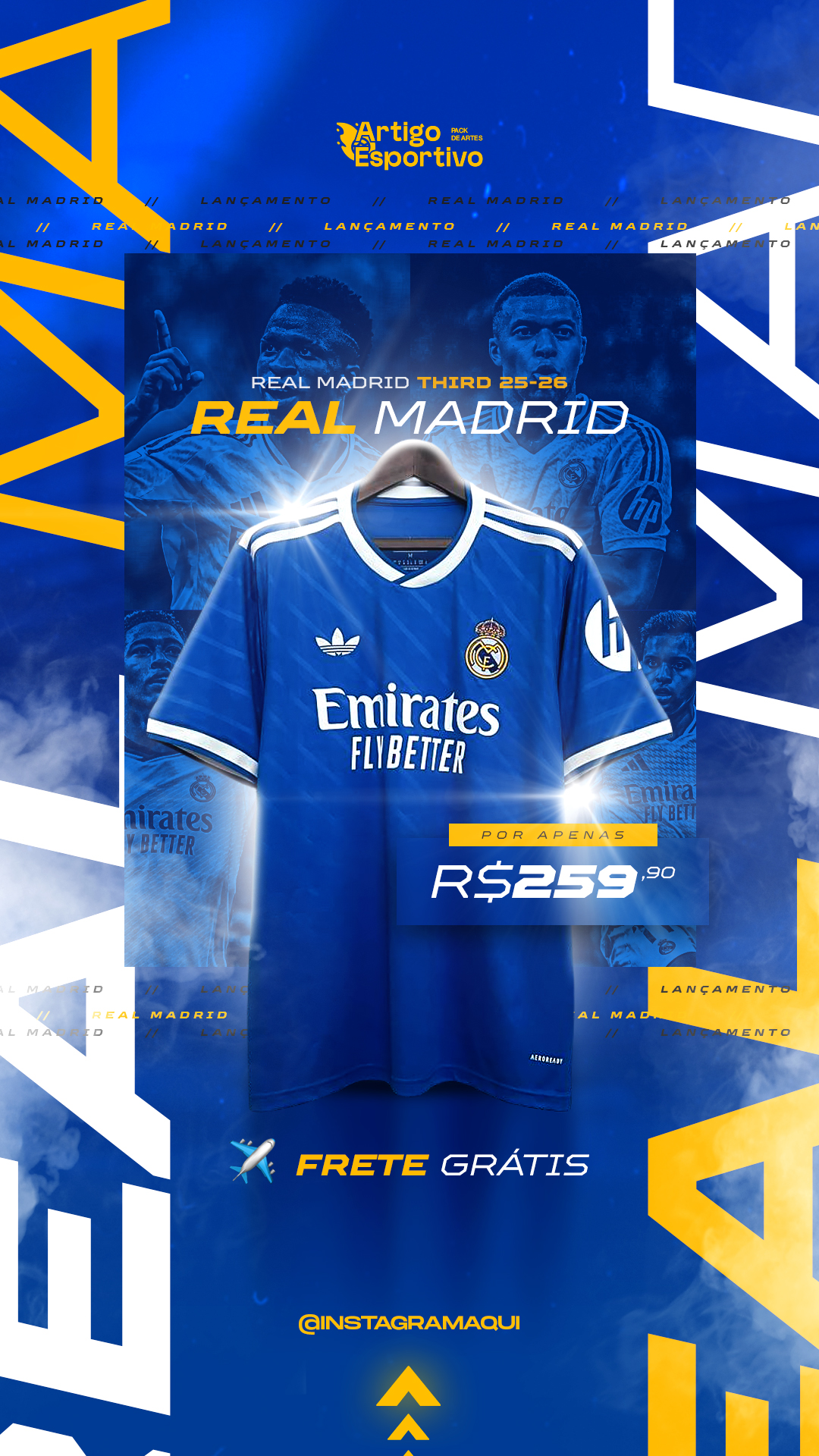 Arte Camisa Real Madrid