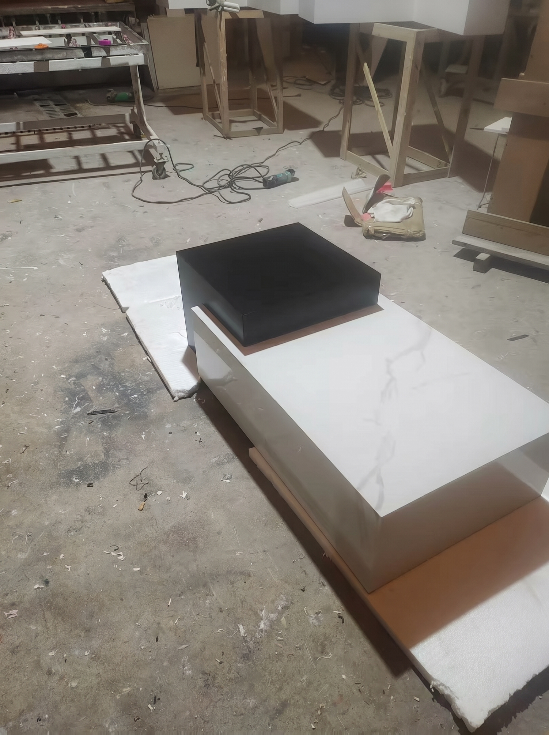 Table Atelier Statuario