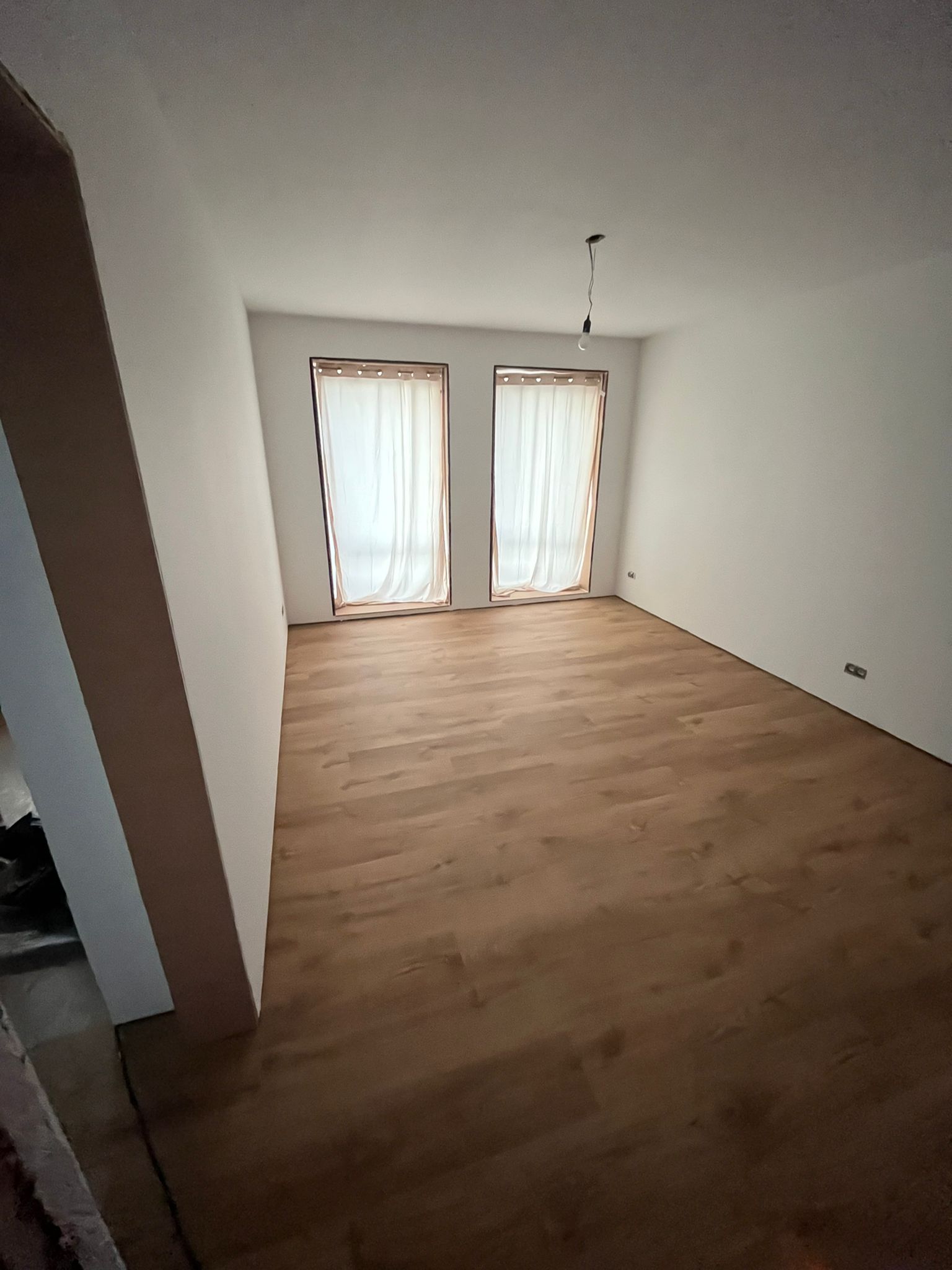 Renovatiewerken afgewerkte ruimte