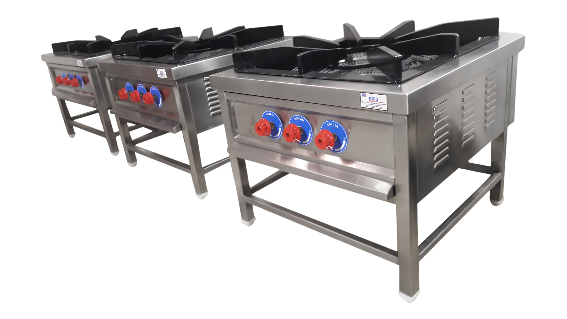 Ring Burner Bulk Cooking Gas Range (Low Height)