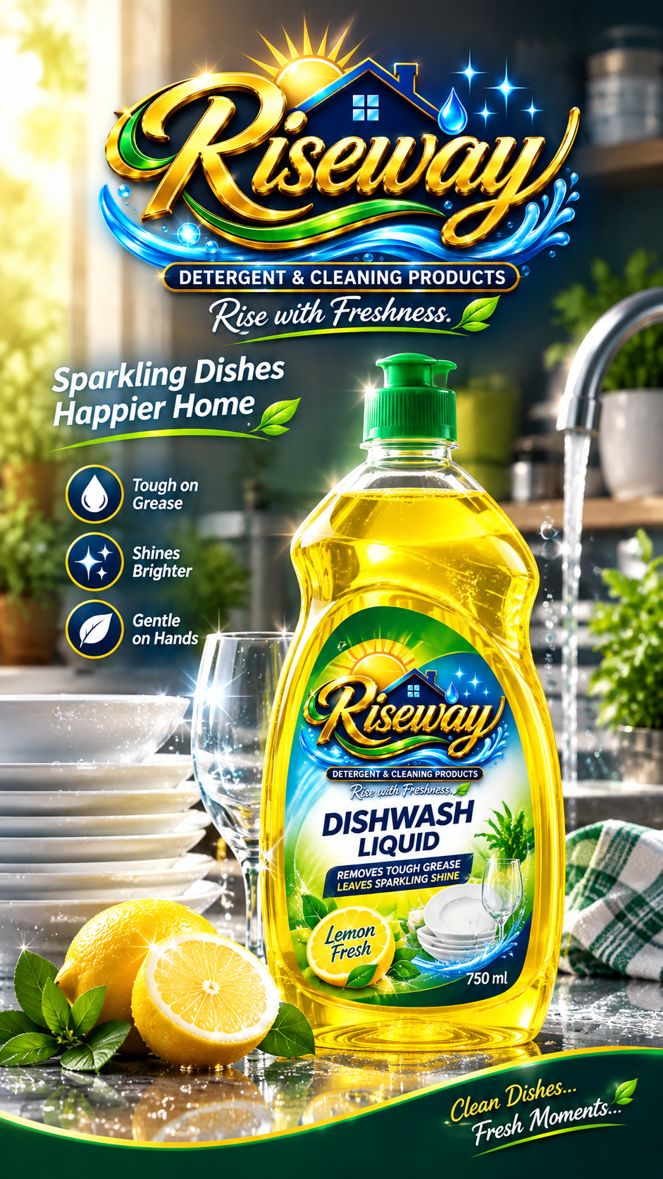 Dishwash Liquid by Riseway Enterprises