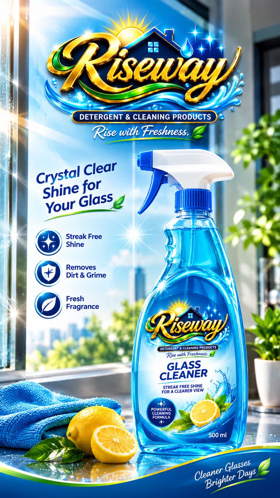 Glass Cleaner by Riseway Enterprises