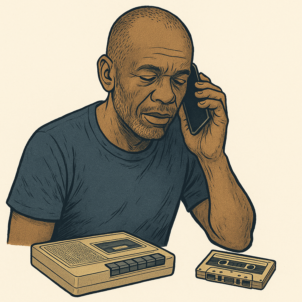 Ronnie Reflects on Old Cassette Tapes