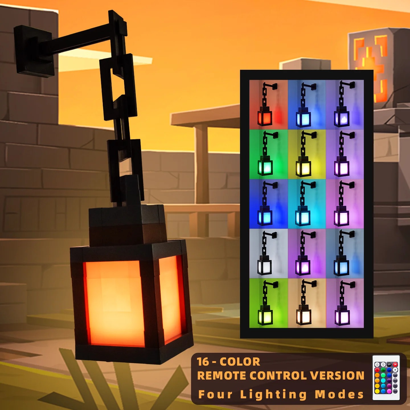 Pixel Soul Lantern 16-color lighting display