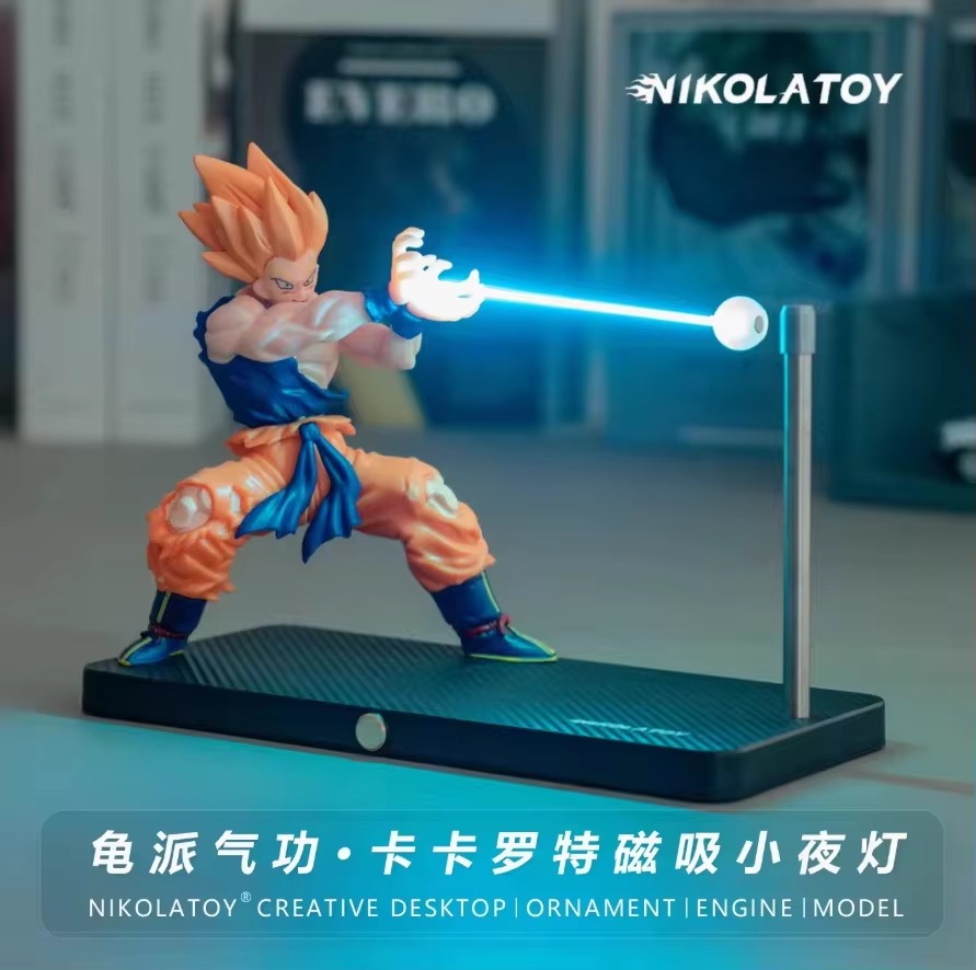 Rechargeable Magnetic Energy Beam Anime Figure Lamp 3