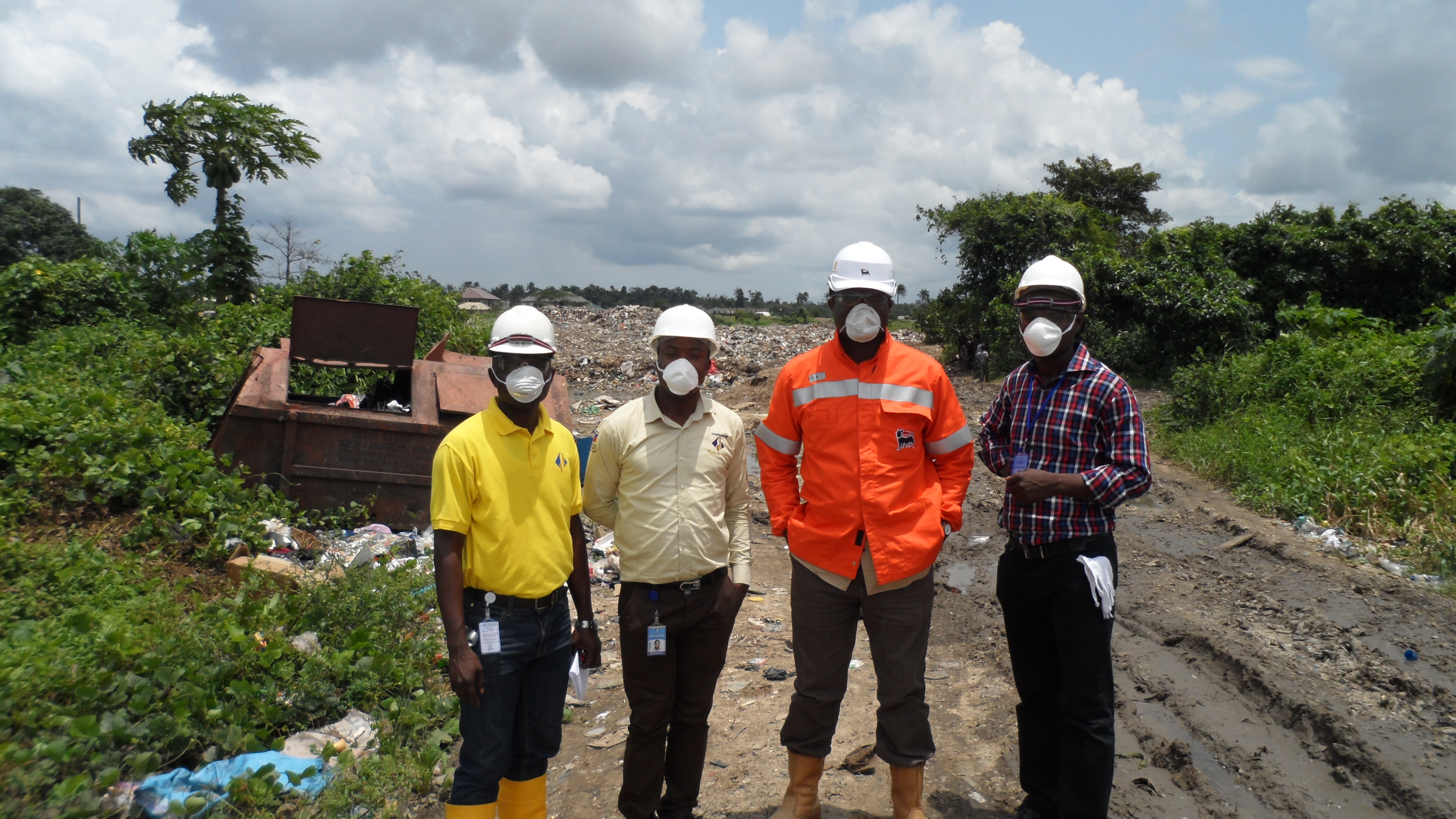 Environmental site inspection team