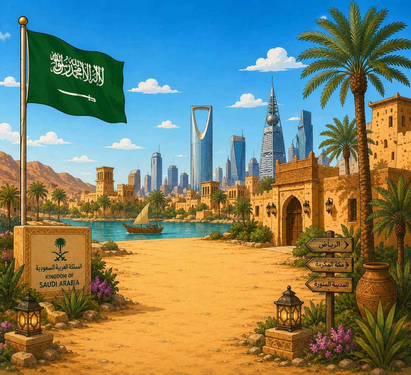 Saudi Arabia Theme
