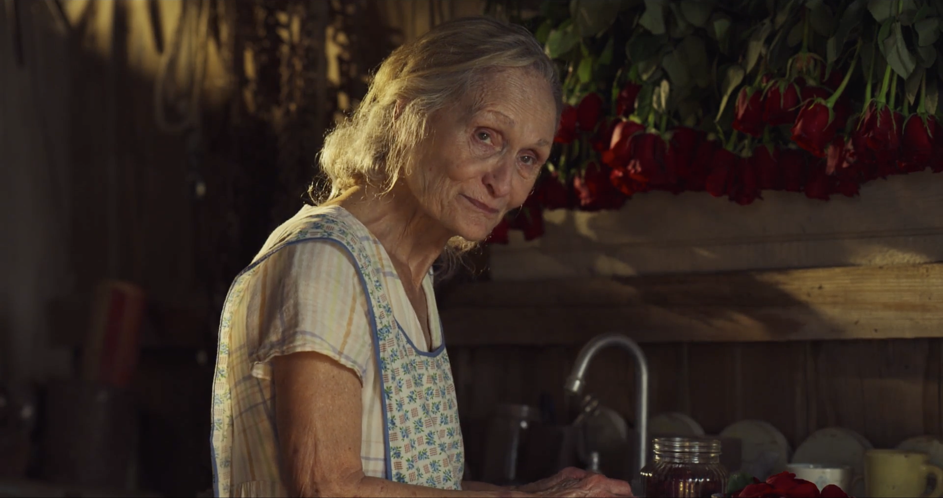 Grandma Margie in her kitchen
