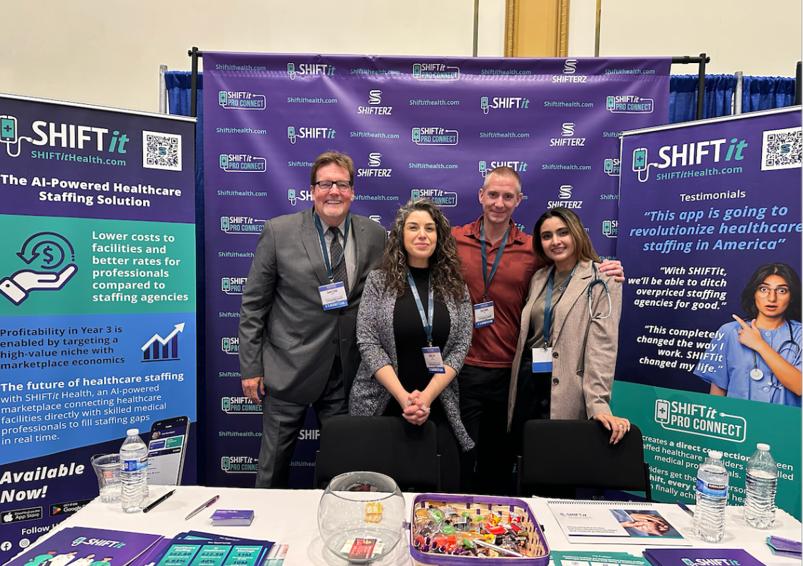 SHIFTit Health team at MoneyShow 2024