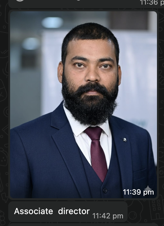 Shiv Kumar Maurya Associate Director NKD Projects