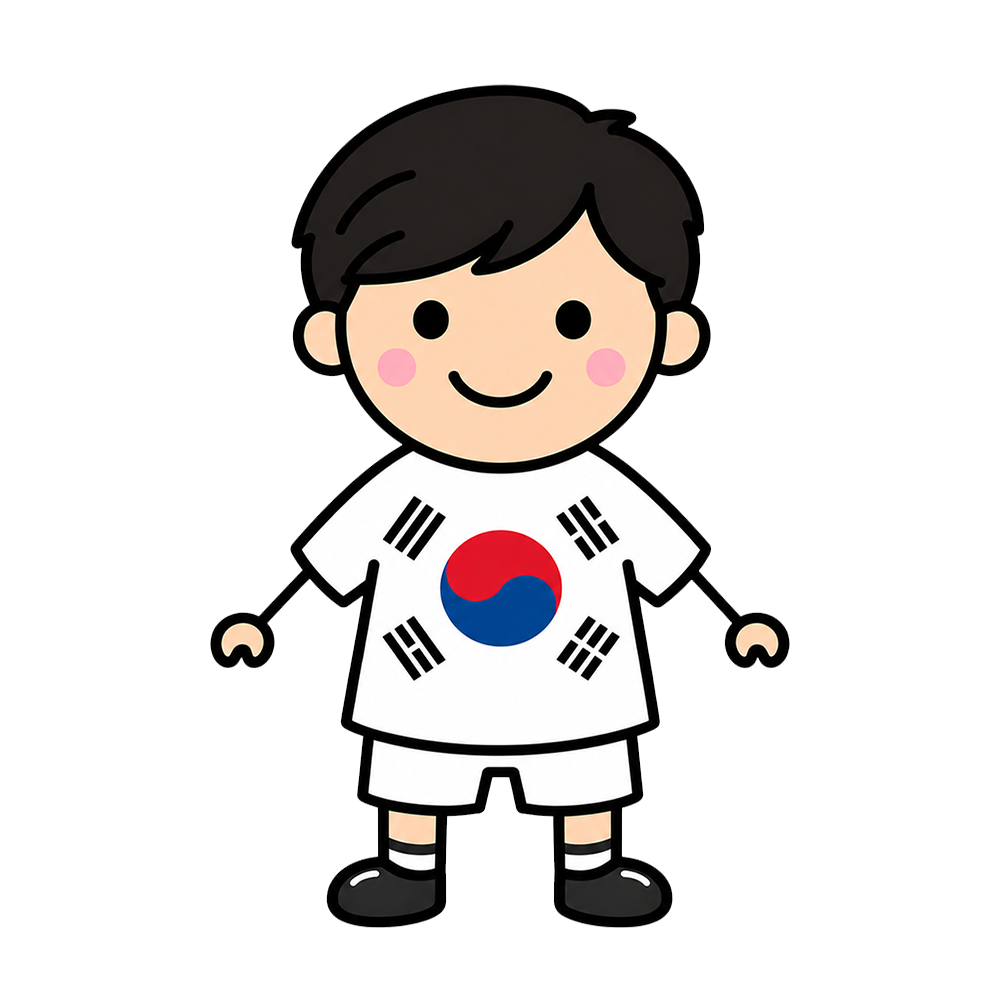 South Korea Mascot