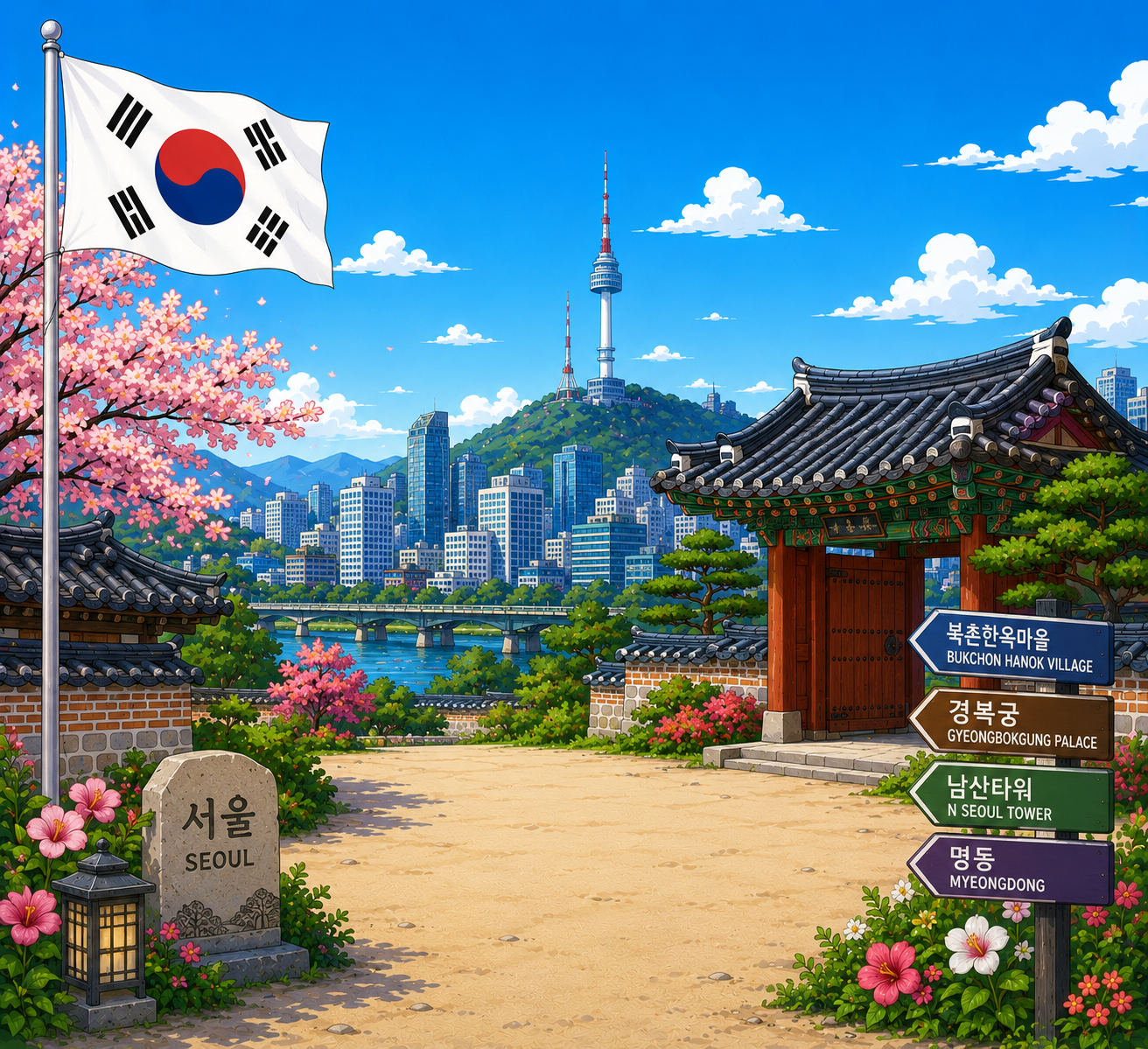 South Korea Theme