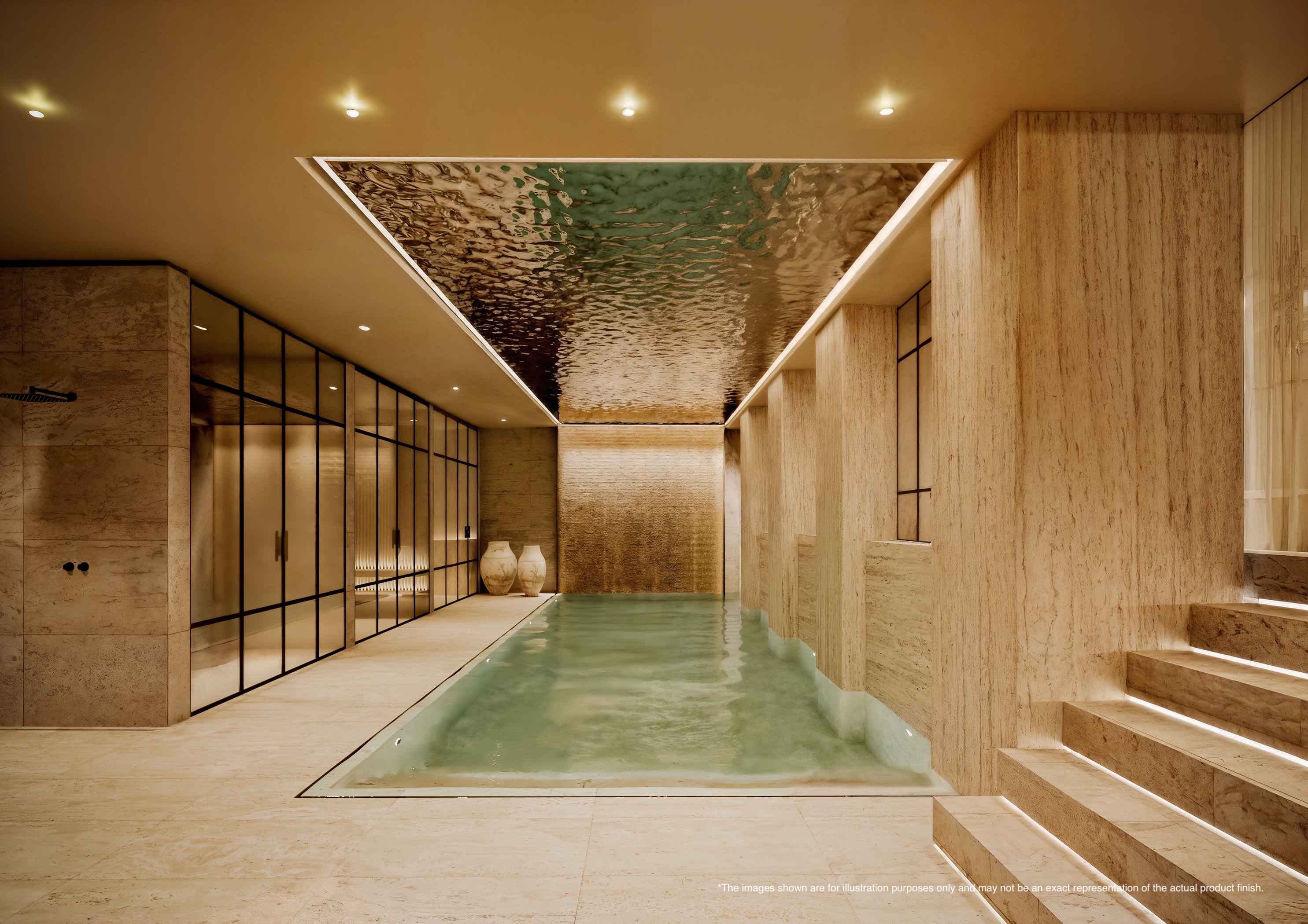 550 m² of amenities reserved for residents
