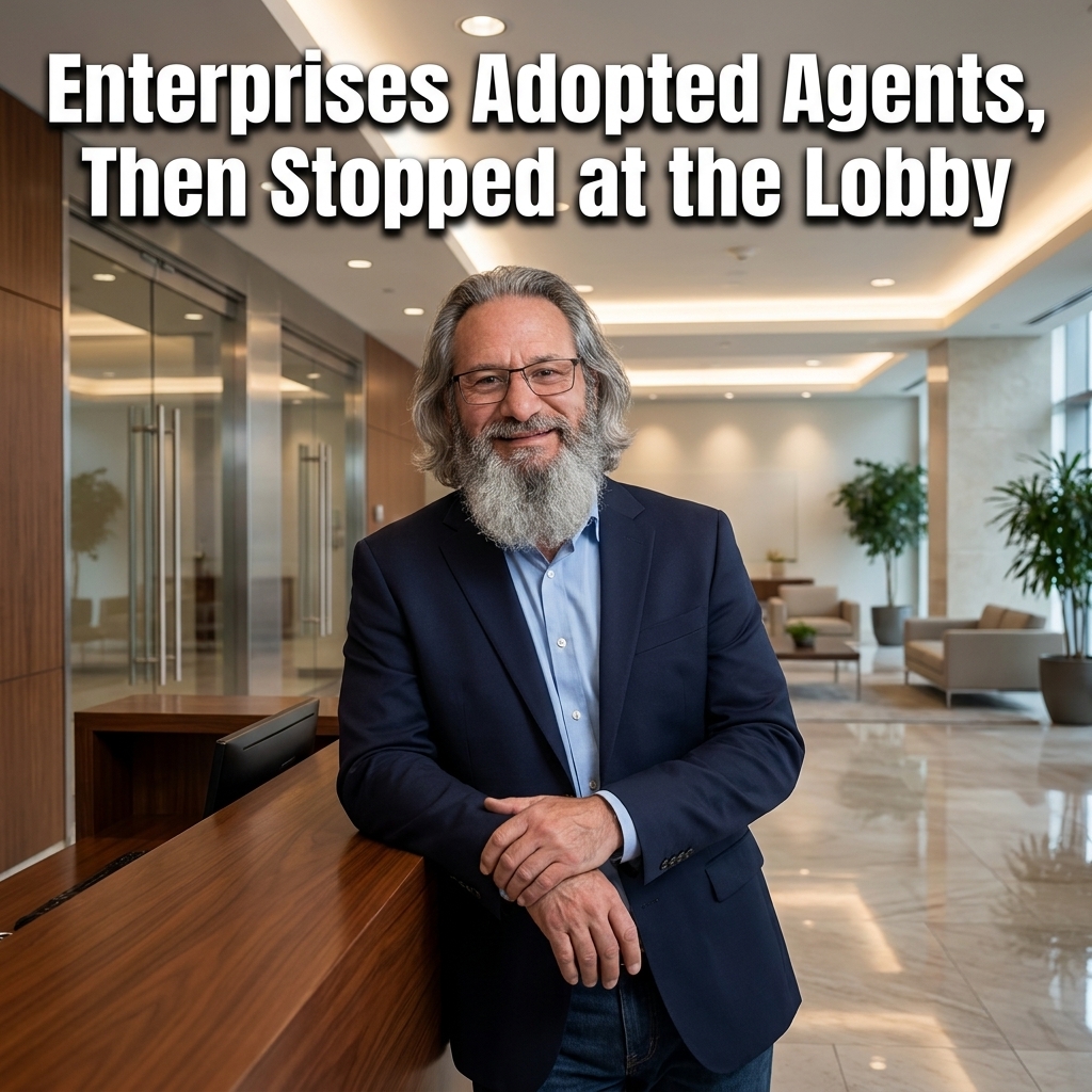Enterprises Adopted Agents, Then Stopped at the Lobby