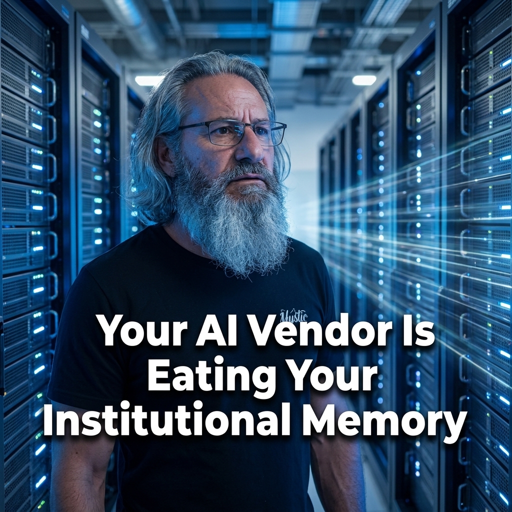 Your AI Vendor Is Eating Your Institutional Memory